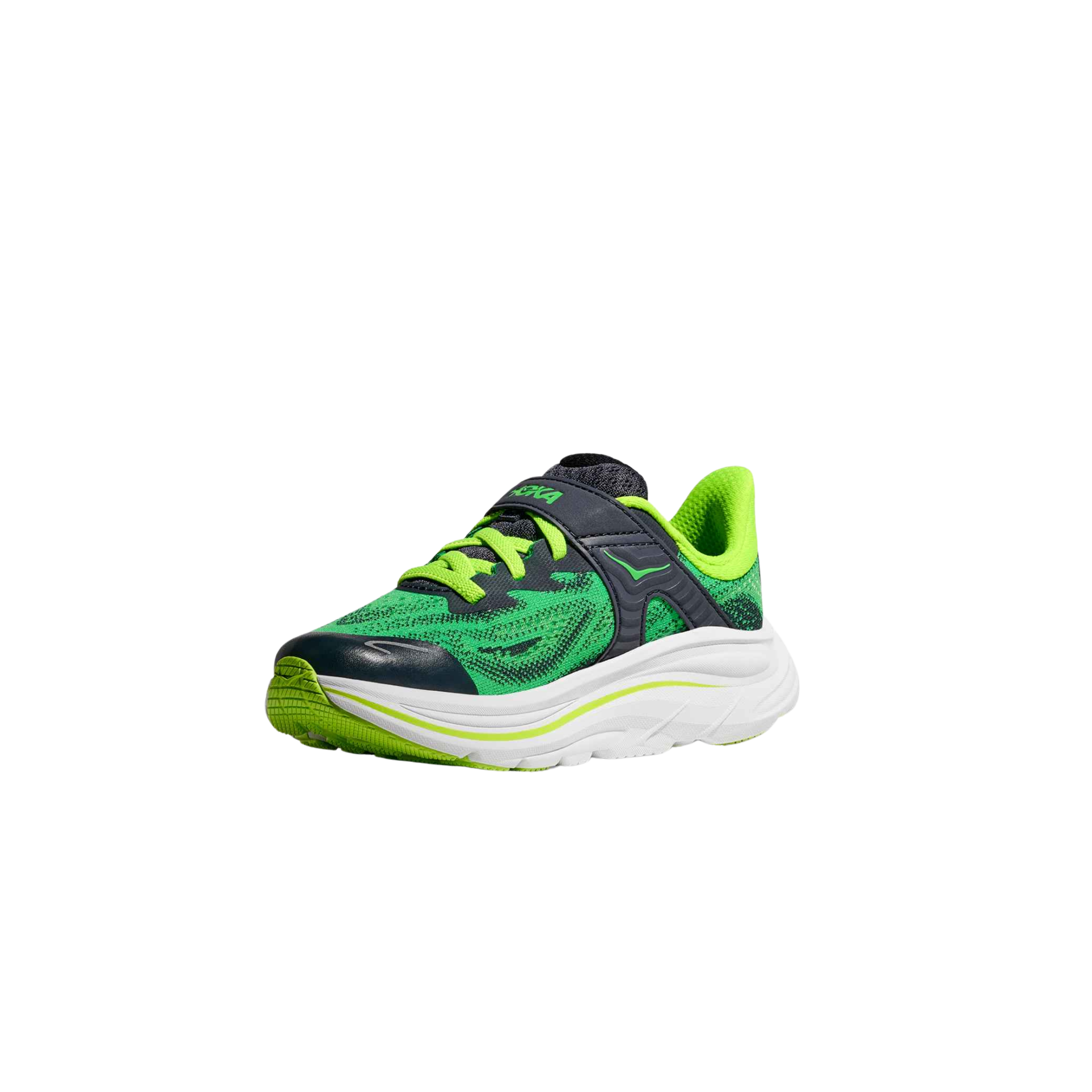 Hoka Kids Clifton 10 - Spring Green Cosmic Grey
