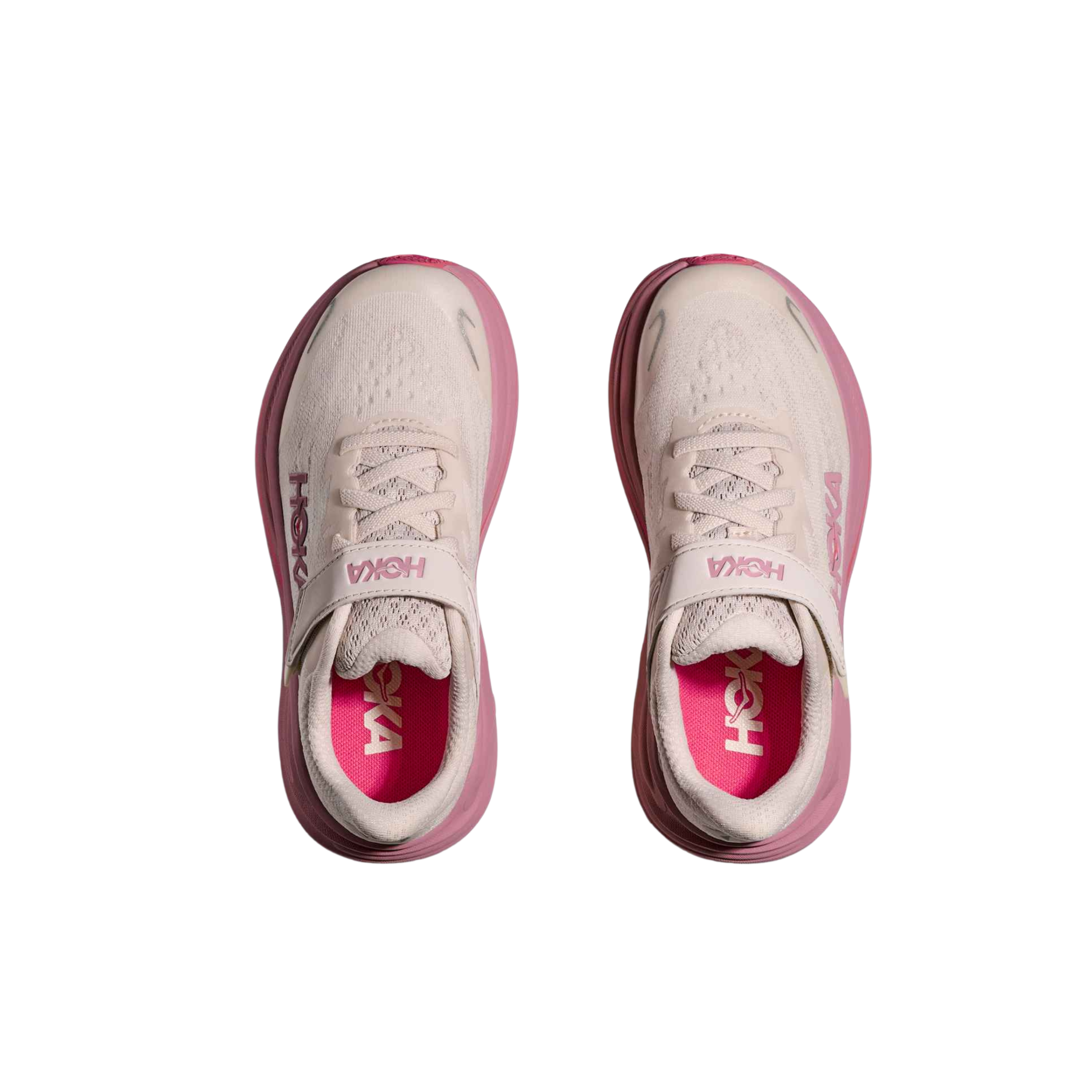 Hoka Kids Clifton 10 - Cream Dried Rose