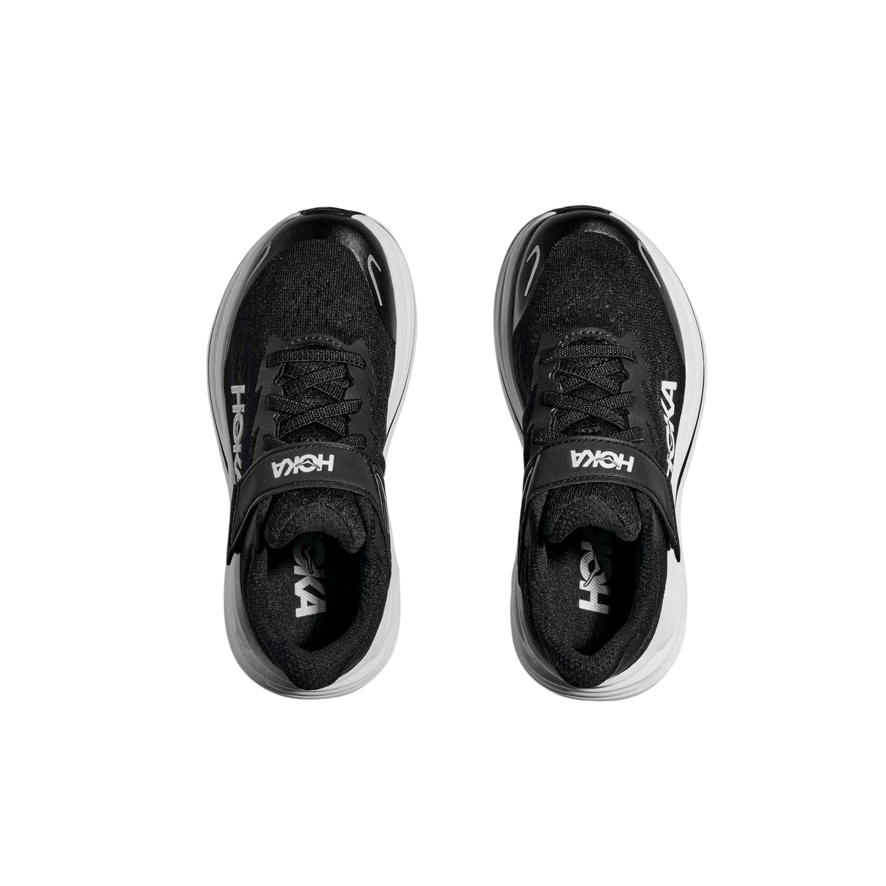 Hoka Kids Clifton 10 - Black White