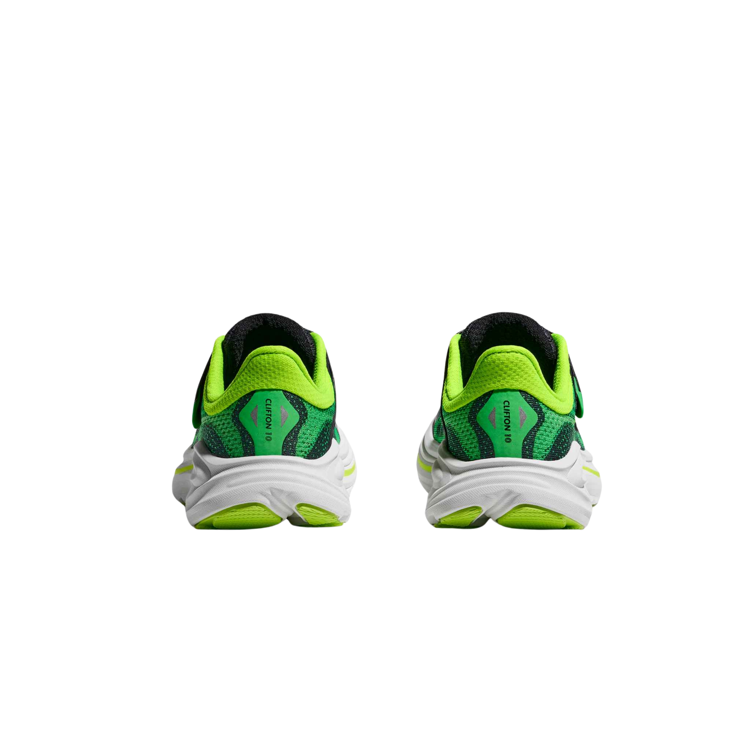 Hoka Kids Clifton 10 - Spring Green Cosmic Grey