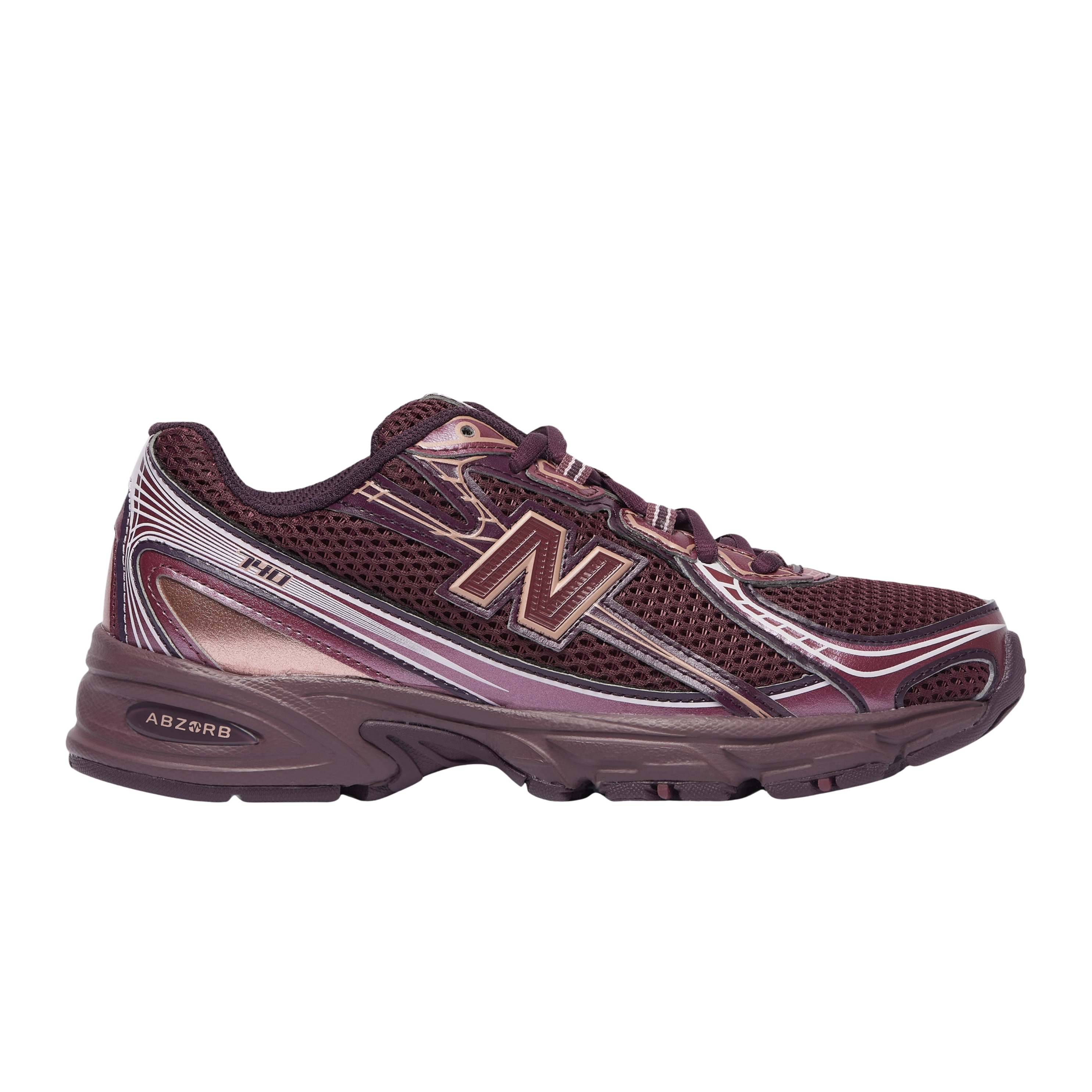 New Balance Women 740 - Deep Plum Classic Crimson