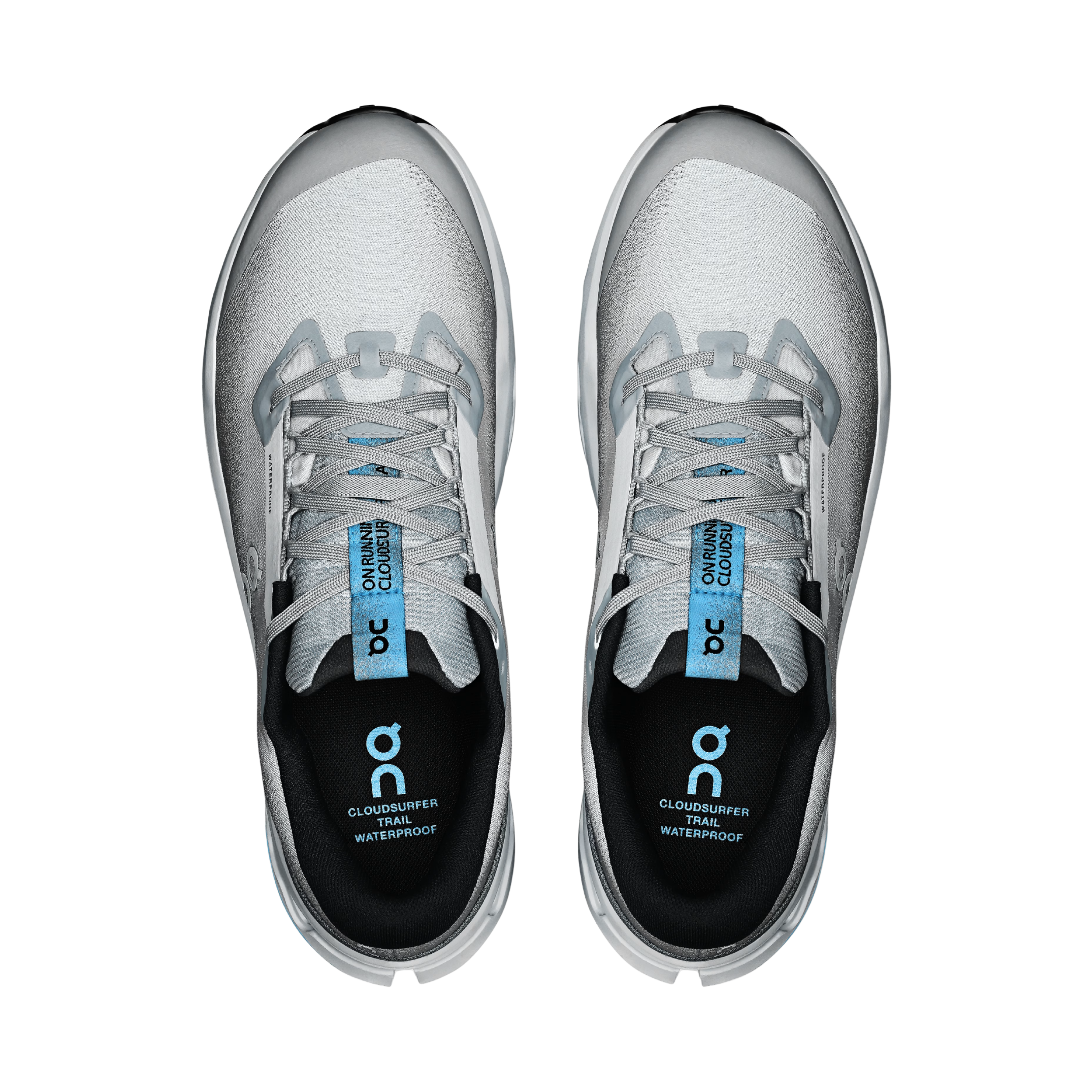 ON Men Cloudsurfer Trail 2 Waterproof - Apollo Glacier