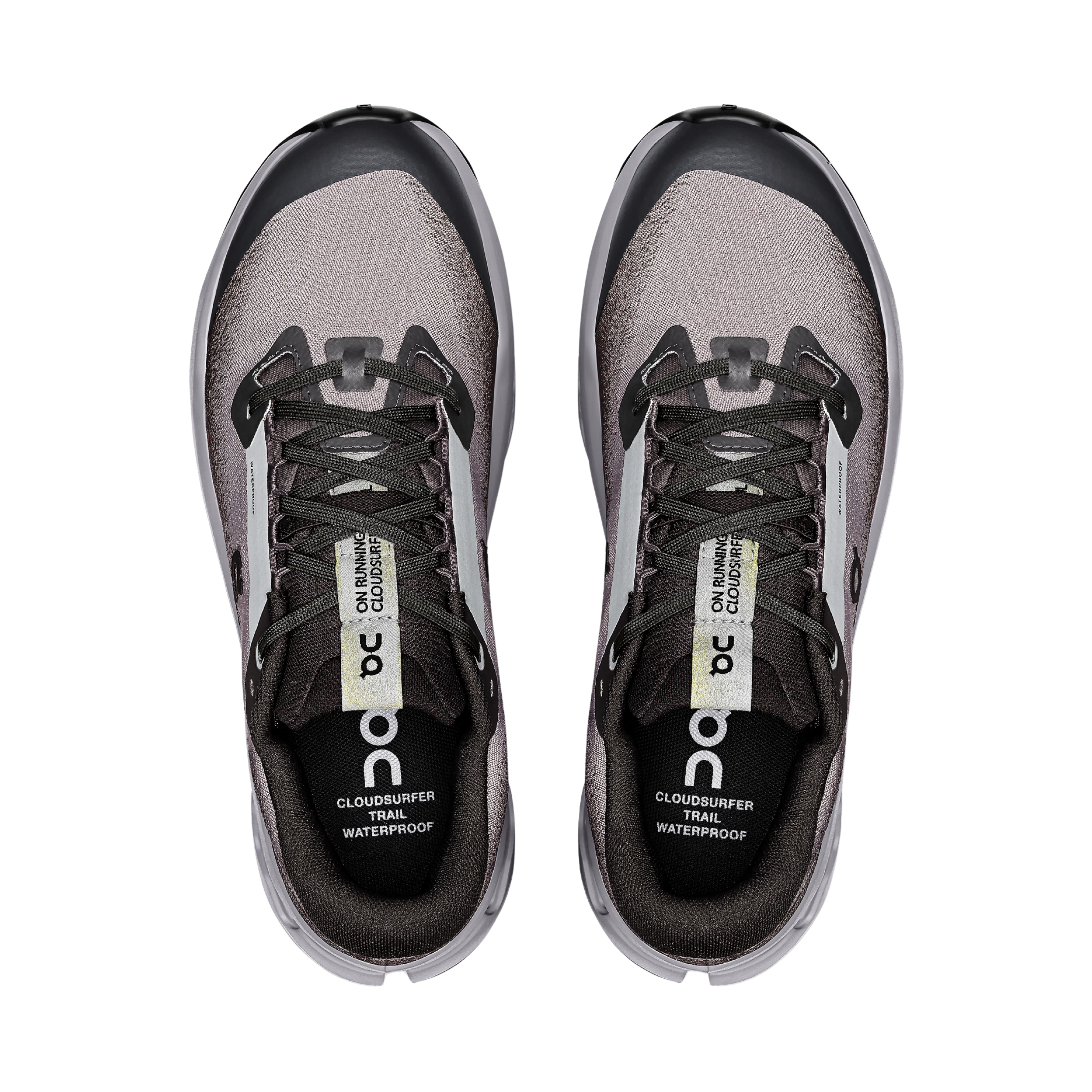 ON Women Cloudsurfer Trail 2 Waterproof - Black Lilac