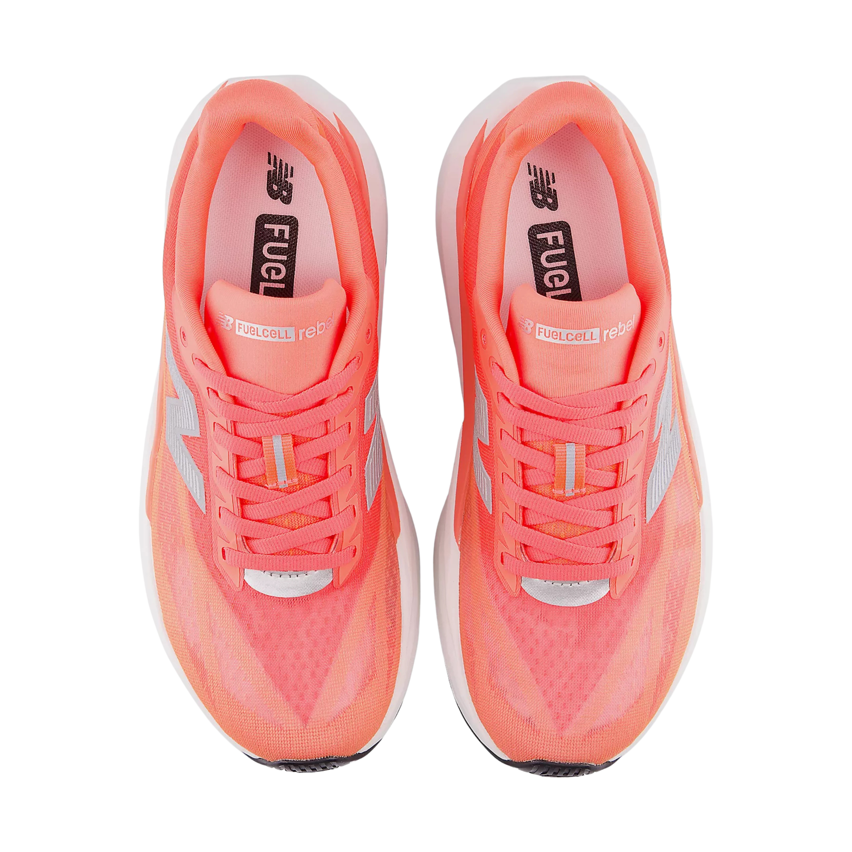New Balance Women FuelCell Rebel V5 - Urgent Red Nb 103 White