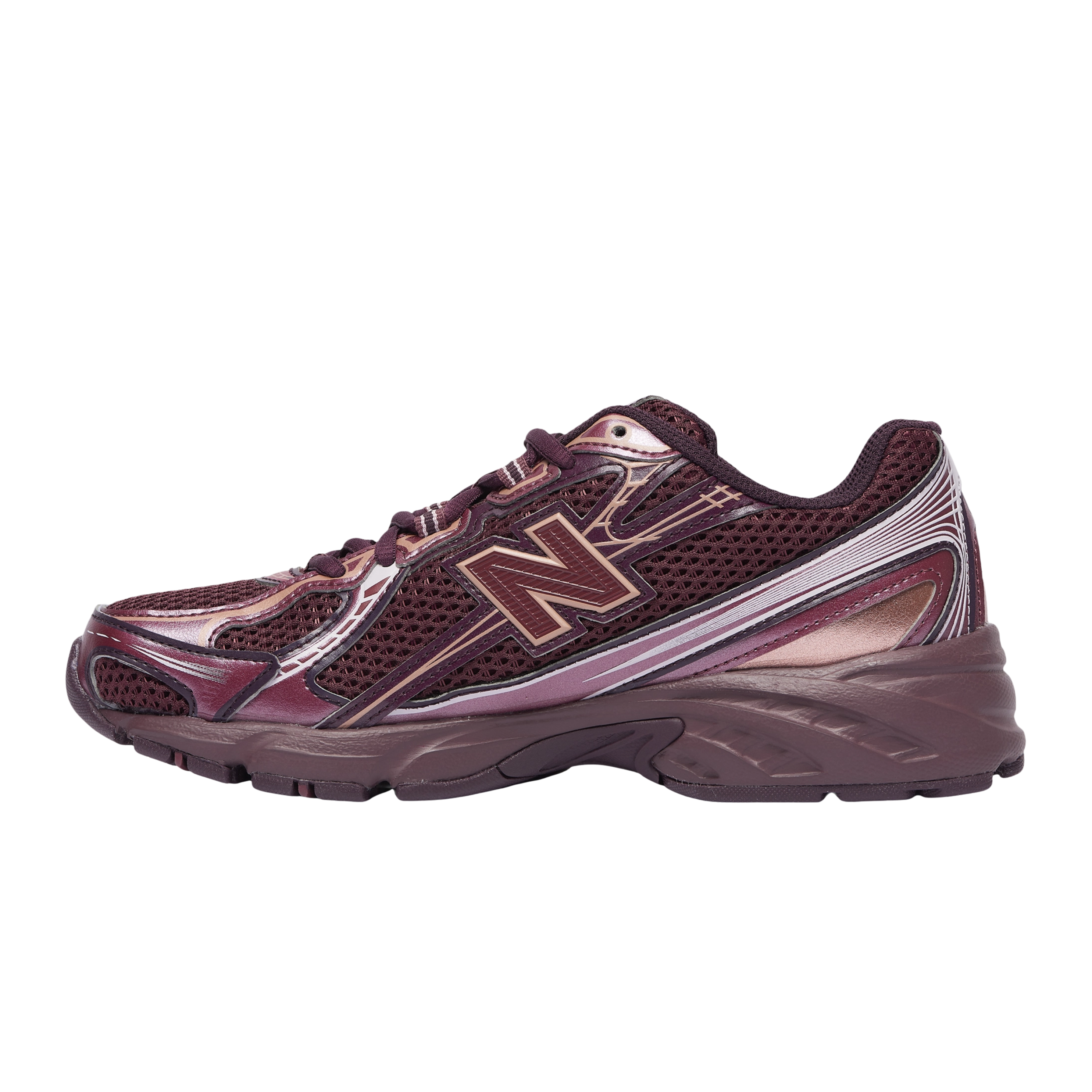 New Balance Women 740 - Deep Plum Classic Crimson