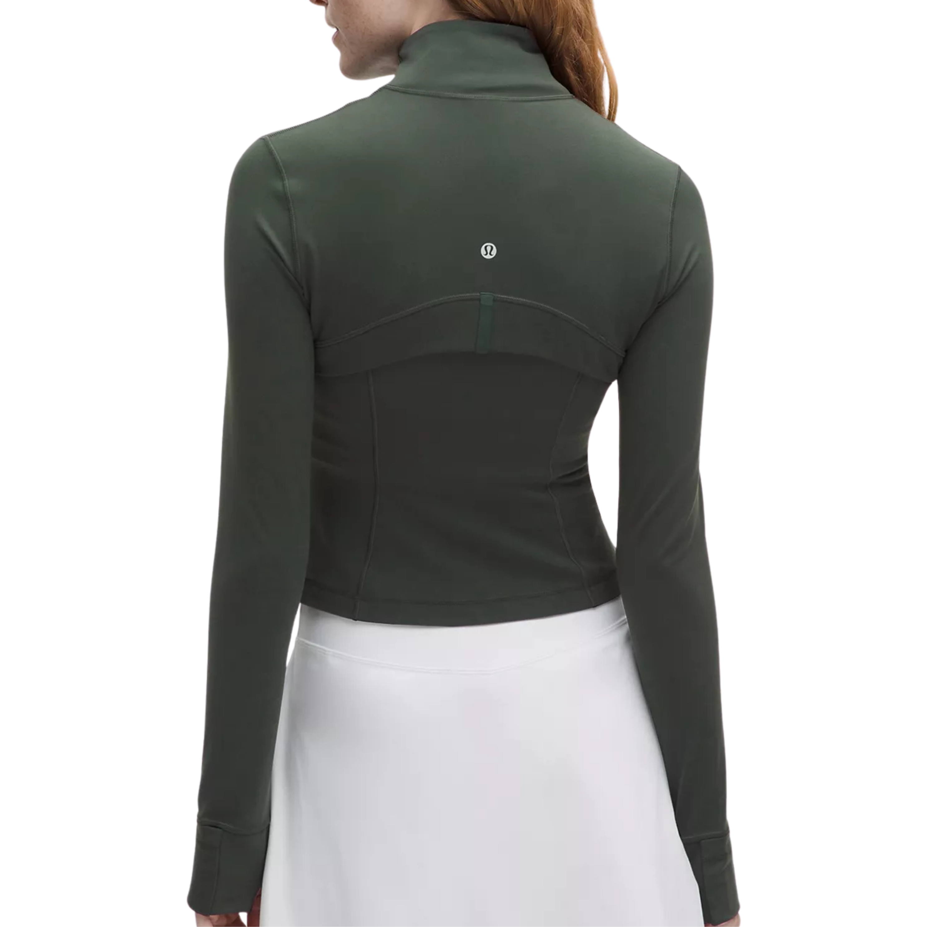 Lululemon Define Cropped Jacket - Rainforest Green