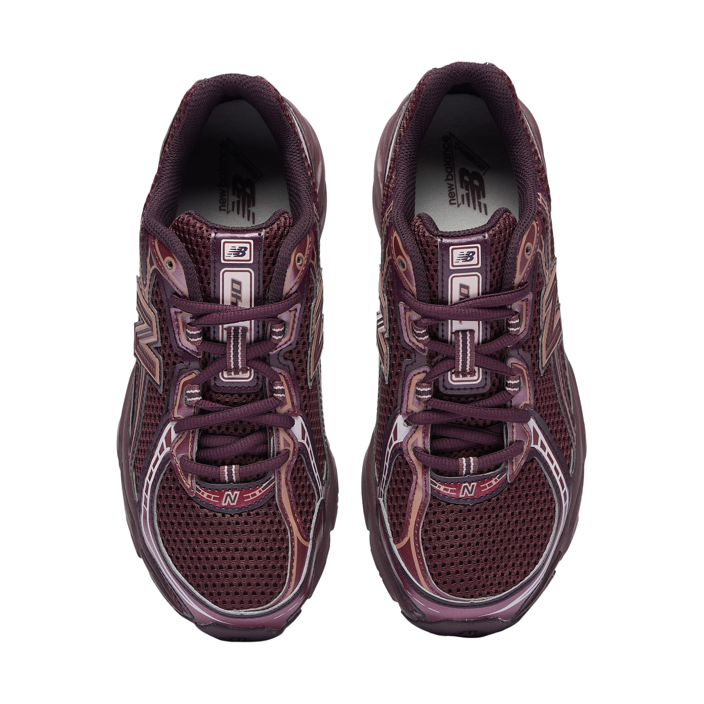 New Balance Women 740 - Deep Plum Classic Crimson