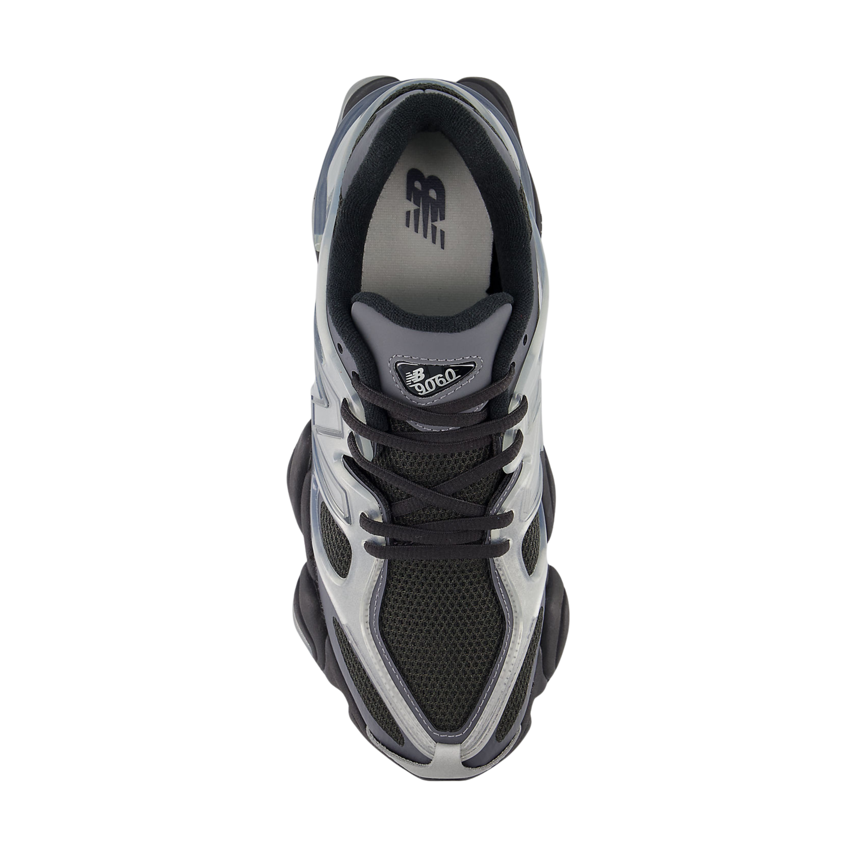 New Balance Women 9060 X - Silver Metallic Black Cement