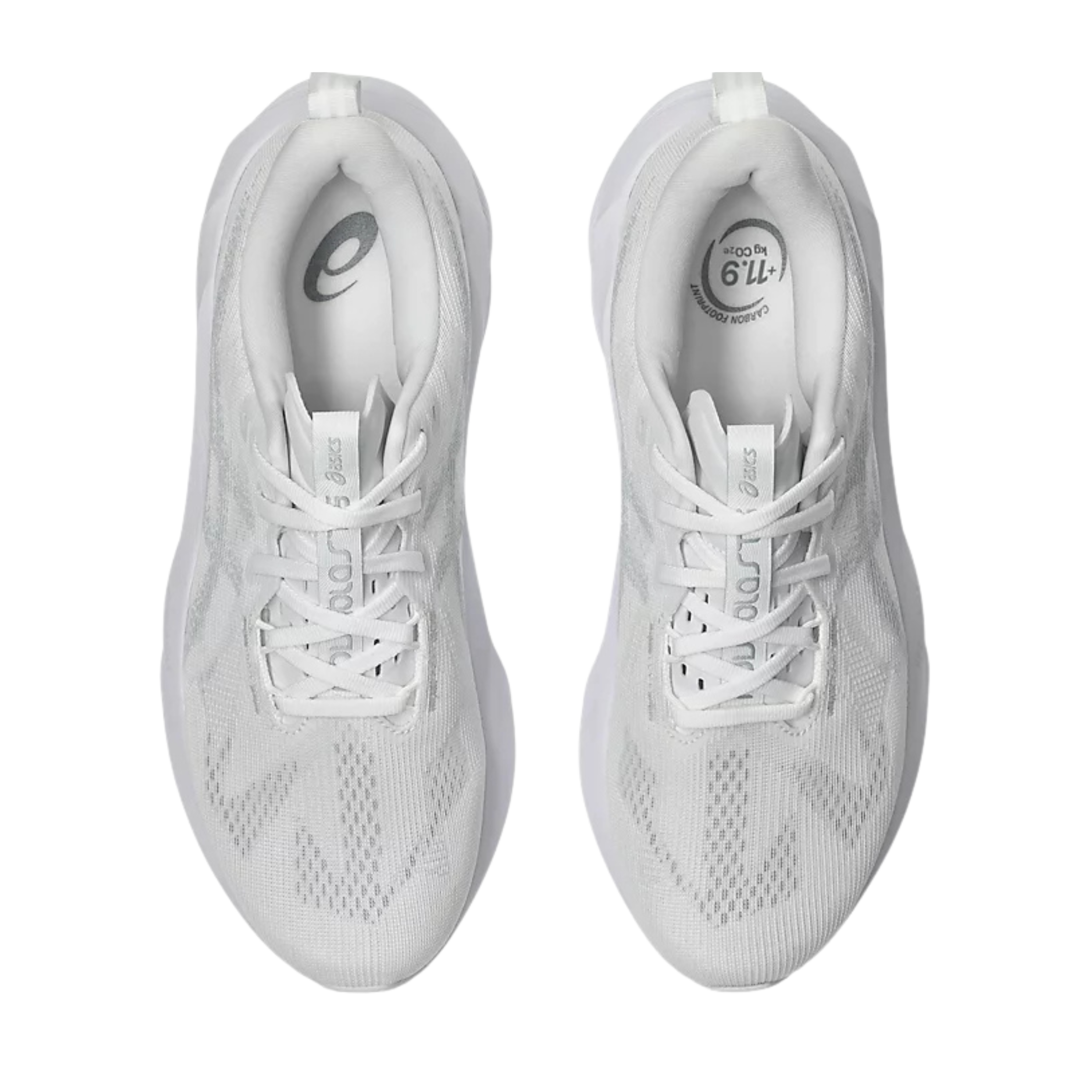 Asics Men Novablast 5 - White Piedmont Grey