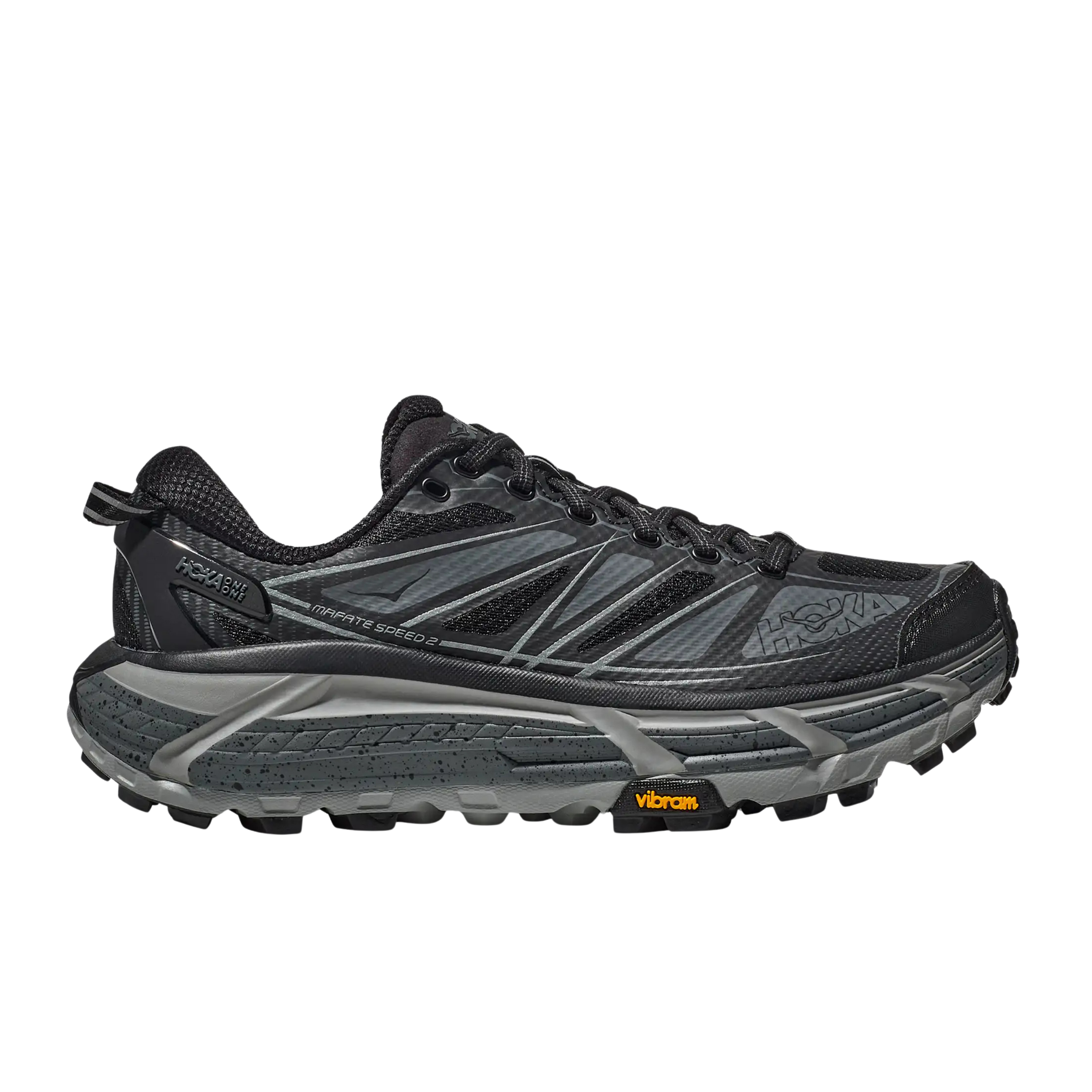 Hoka Women Mafate Speed 2 - Black Castlerock