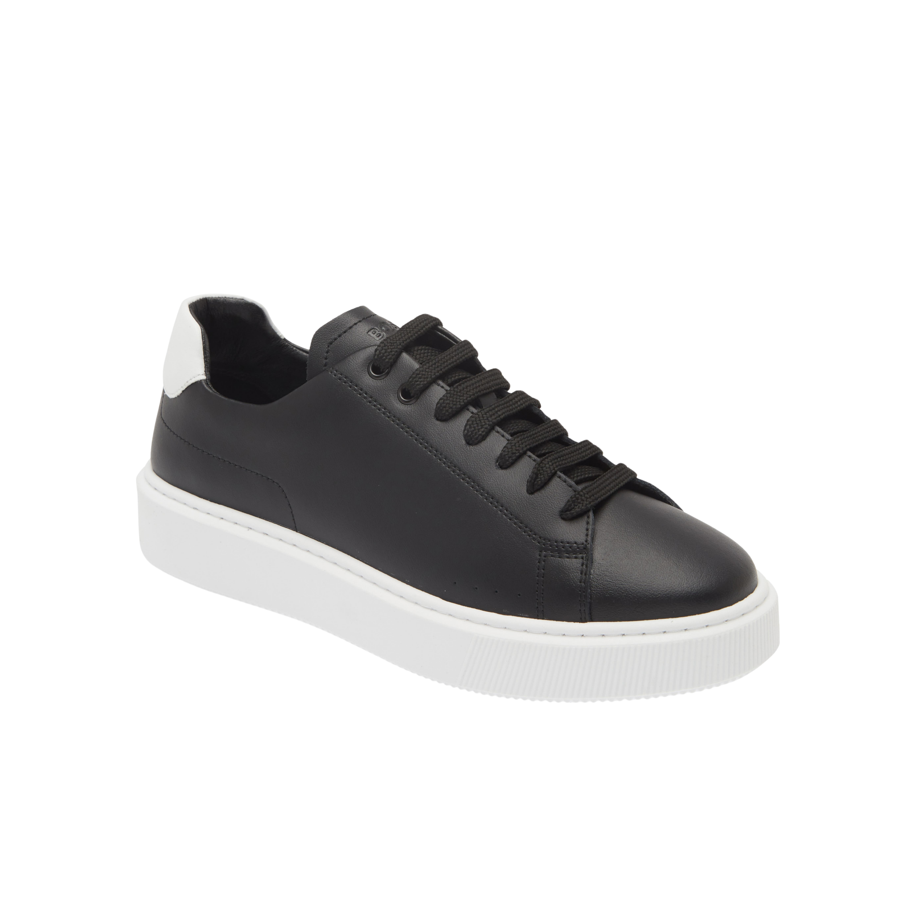 Hugo Boss Men Colyn Hybrid Leather - Black