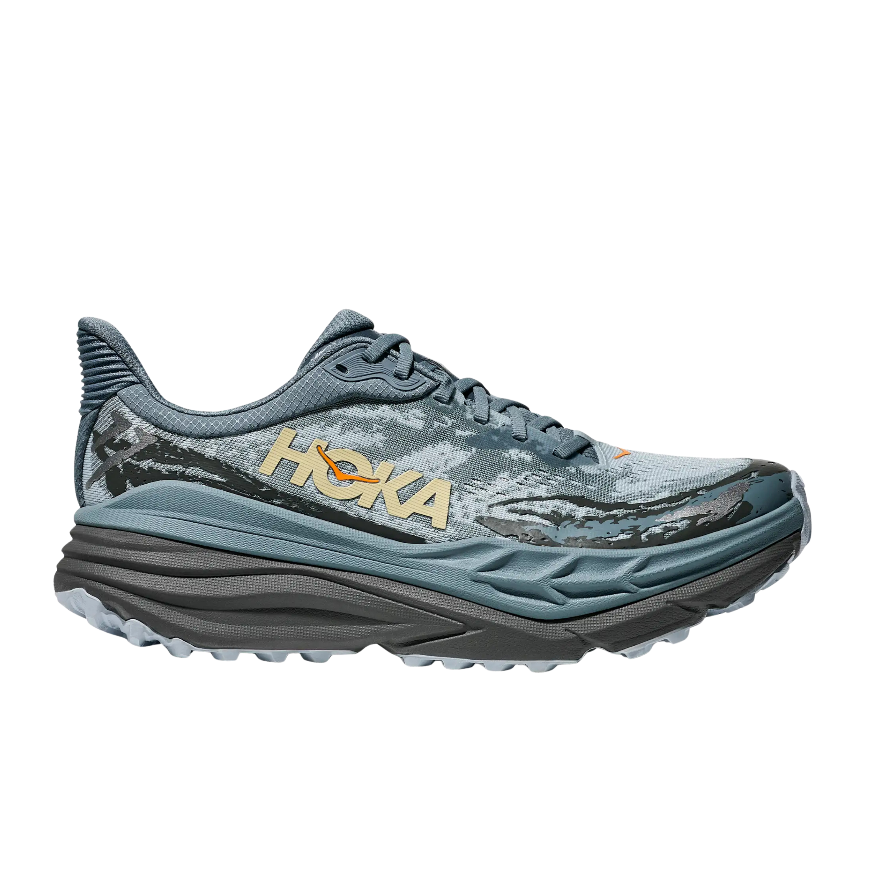 Hoka Men Stinson 7 - Slate Blue Asphalt Grey