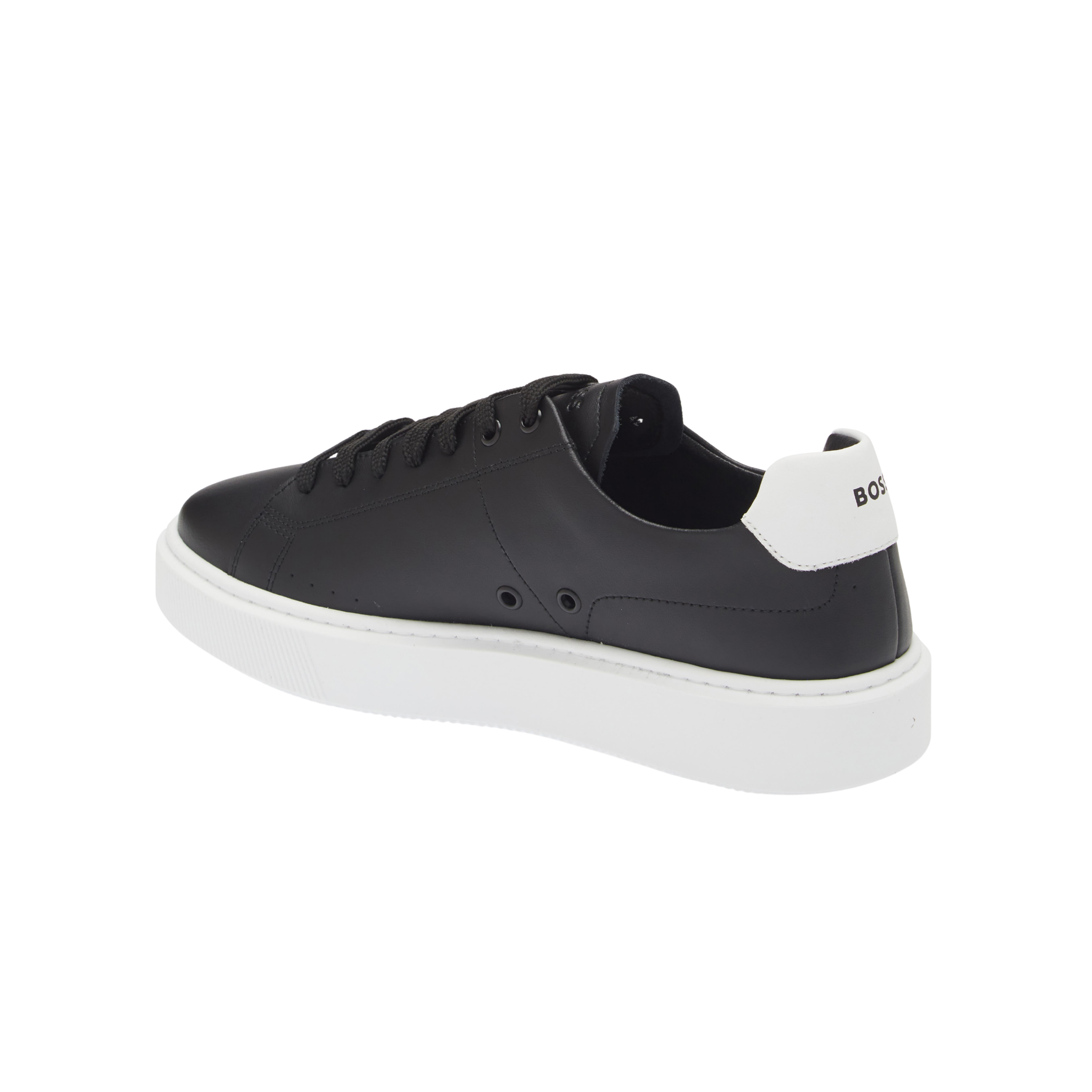 Hugo Boss Men Colyn Hybrid Leather - Black