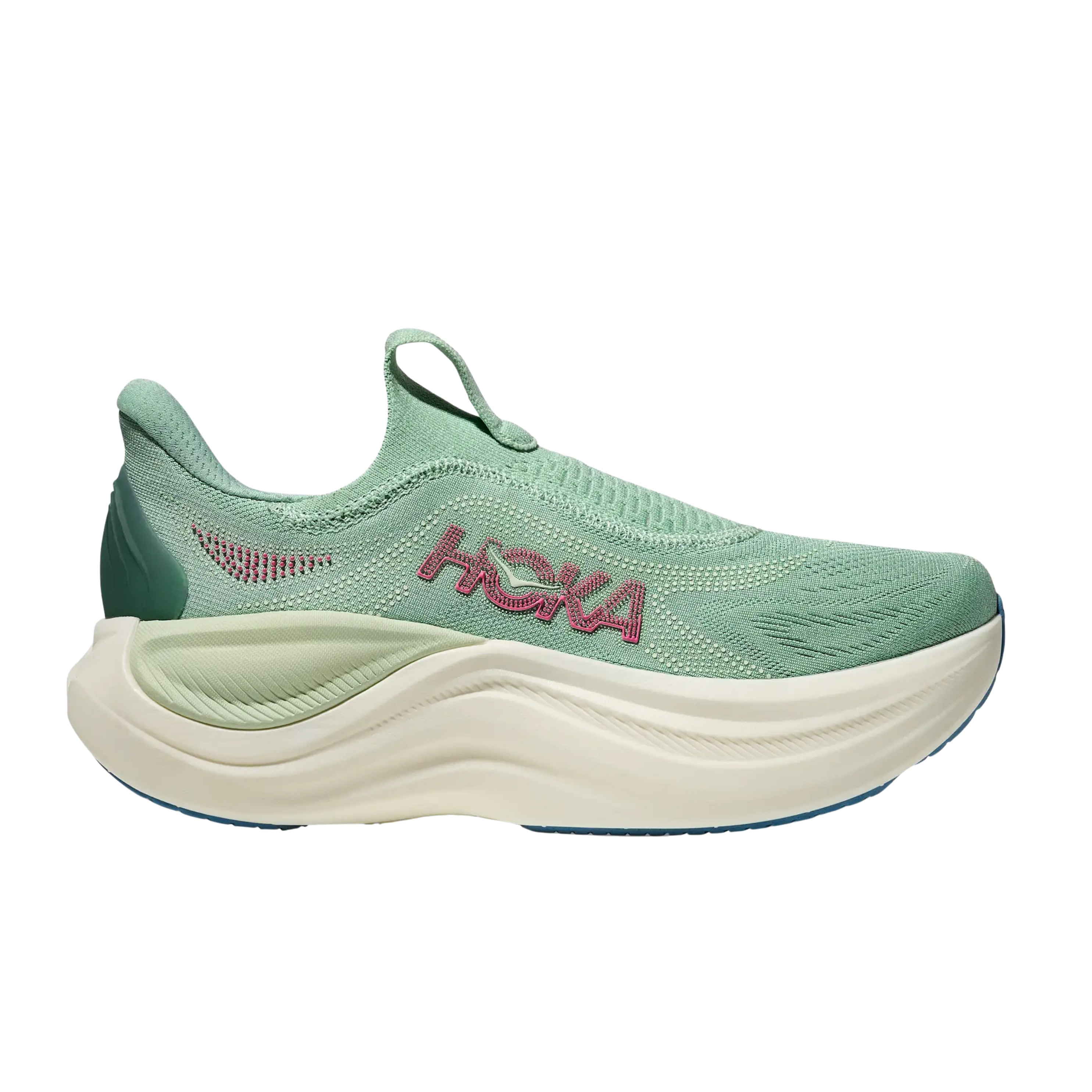Hoka Women Skyward Laceless - Jadeite Sea Glass