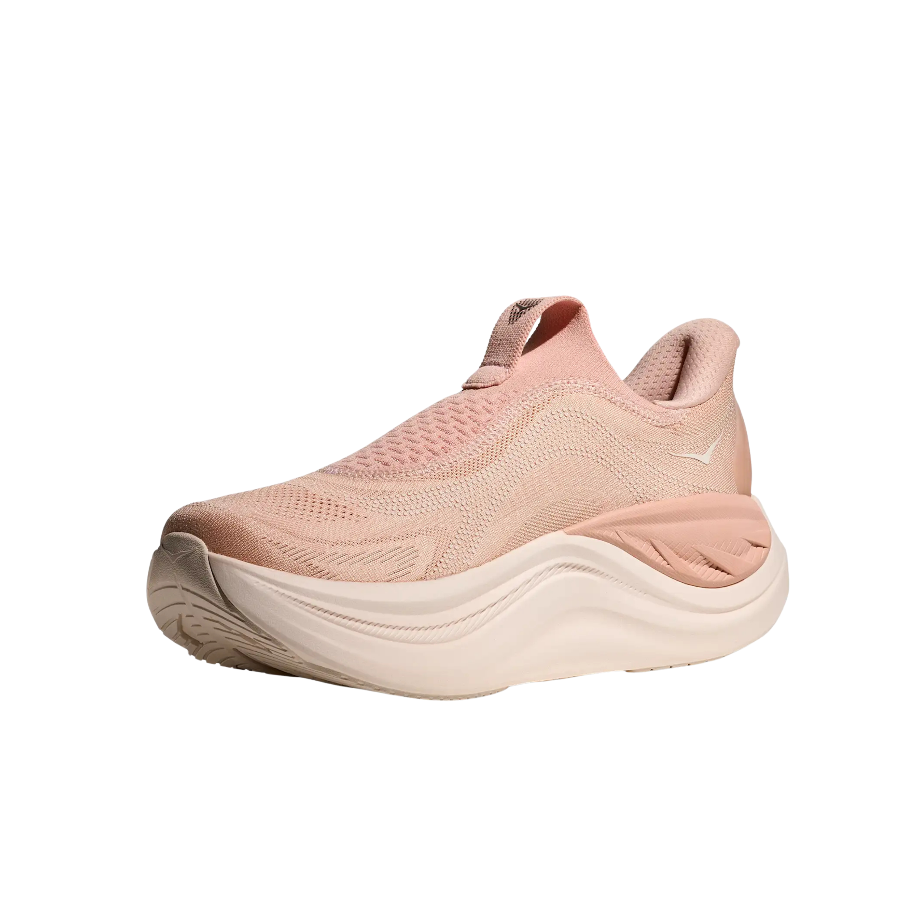 Hoka Women Skyward Laceless - Rose Latte Rose Cream