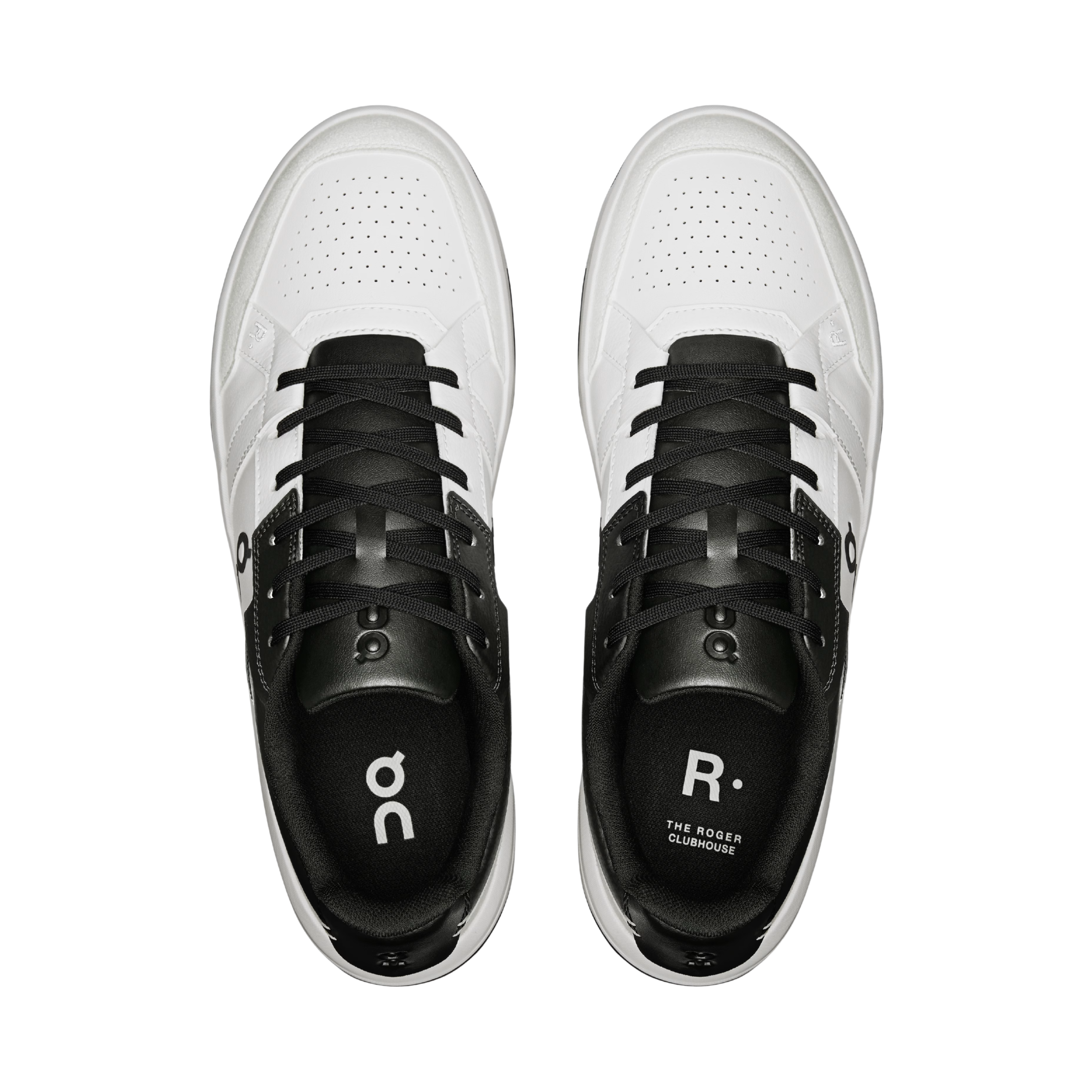 ON Men The Roger Clubhouse - White Black