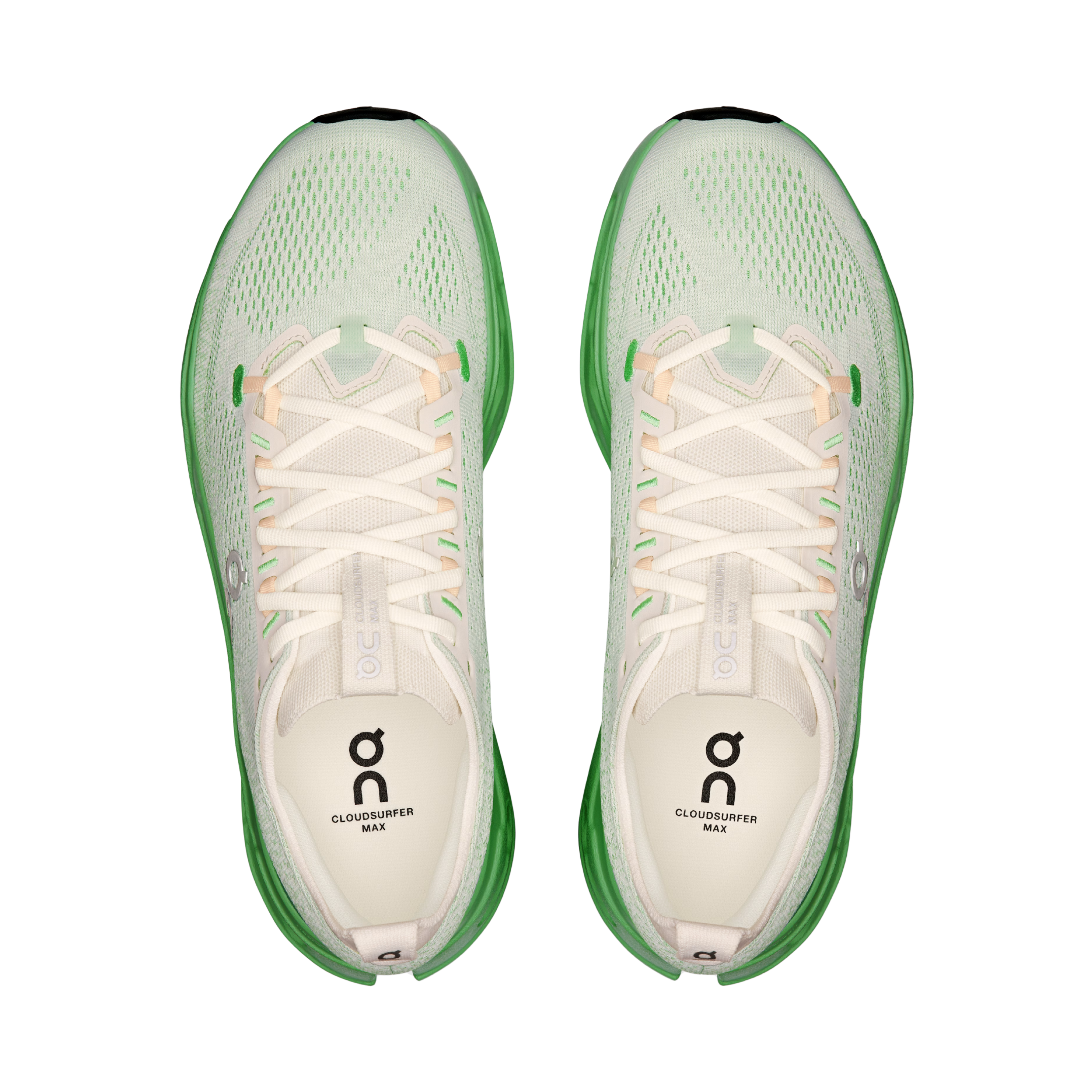 ON Men Cloudsurfer Max - Ivory Honeydew