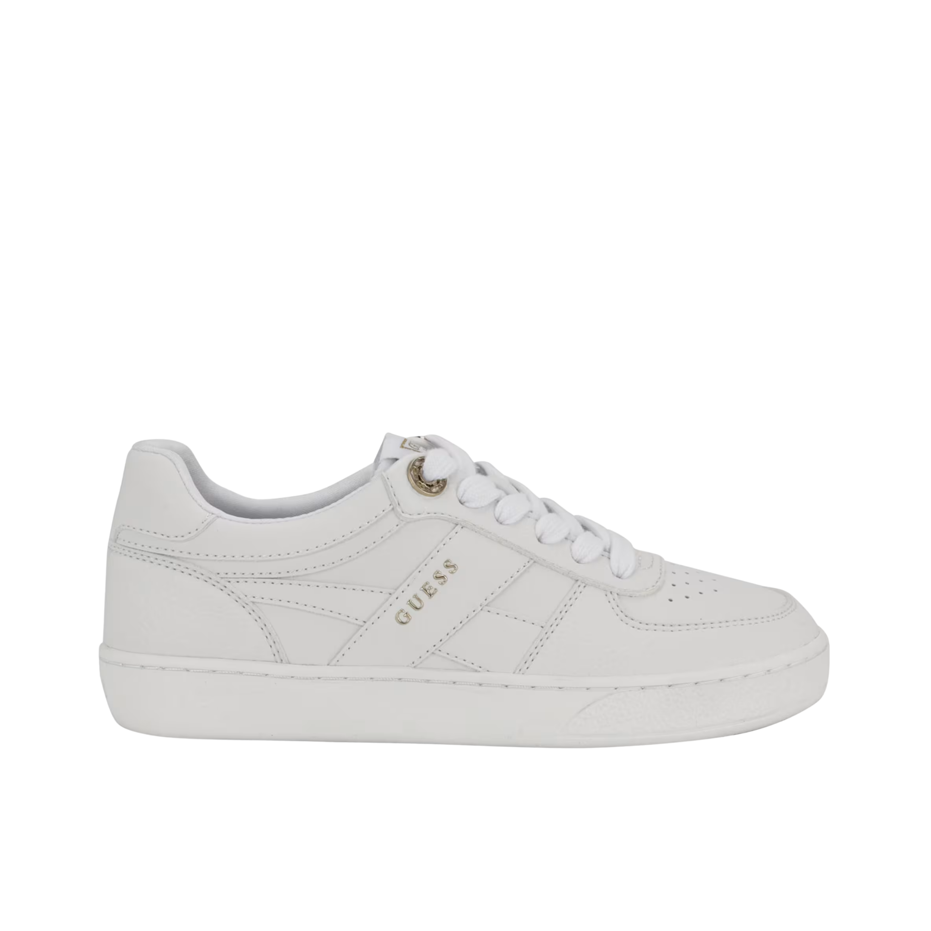 Guess Women Naima Sneakers - White Graffiti