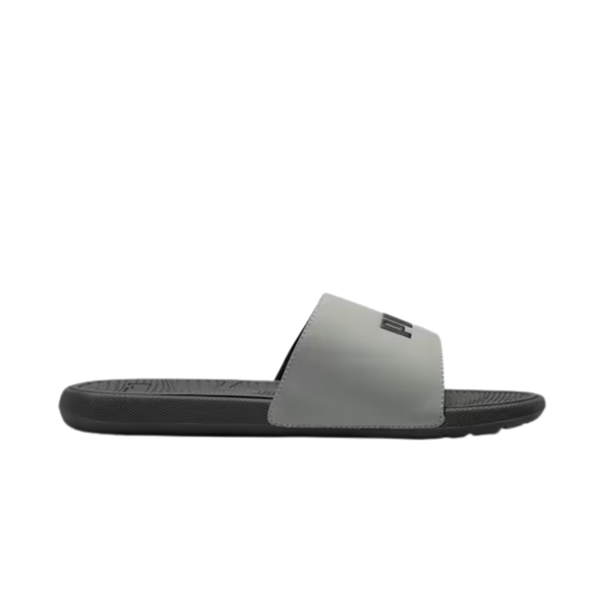 Puma Men Cool Cat 2.0 Slides - Smokey Gray Black