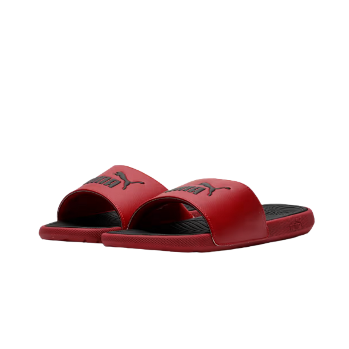 Puma Men Cool Cat 2.0 Slides - Team Regal Red Black