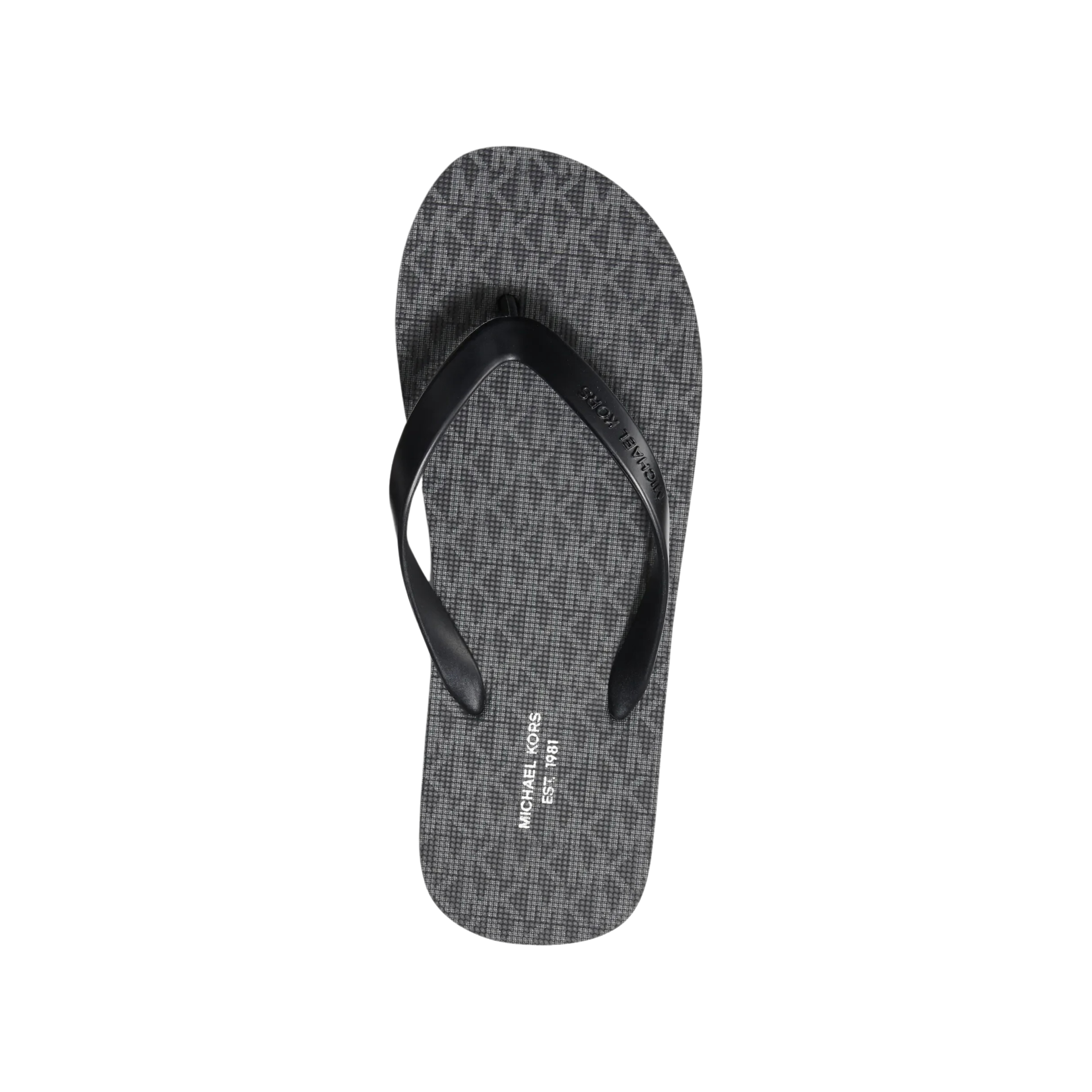 Michael Kors Men Travis Logo Flip Flop - Black