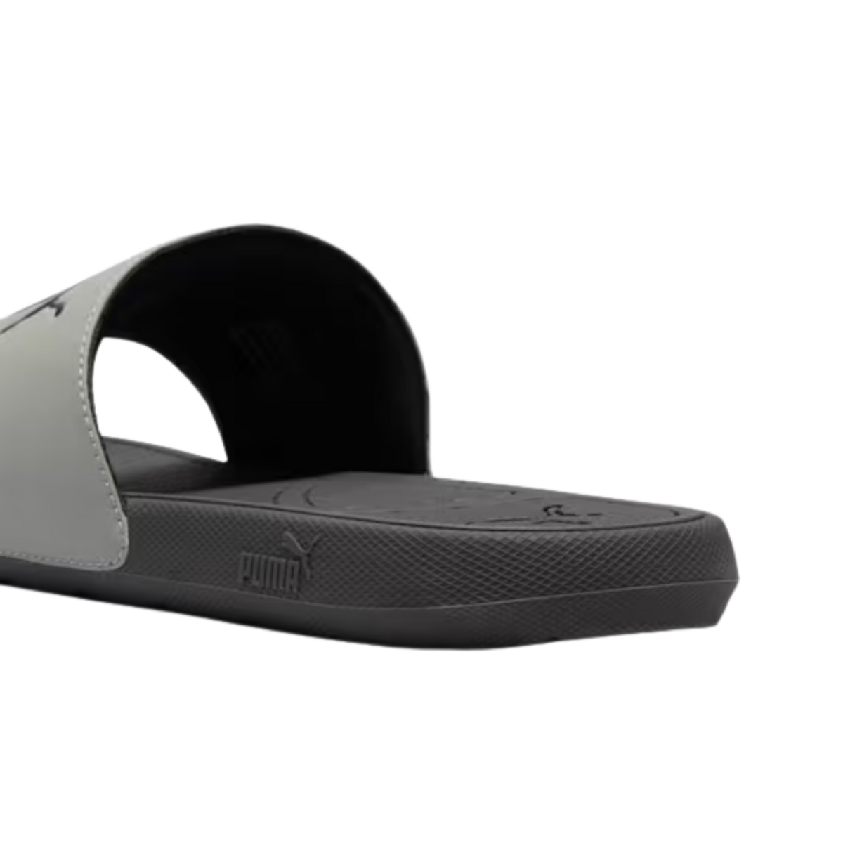 Puma Men Cool Cat 2.0 Slides - Smokey Gray Black
