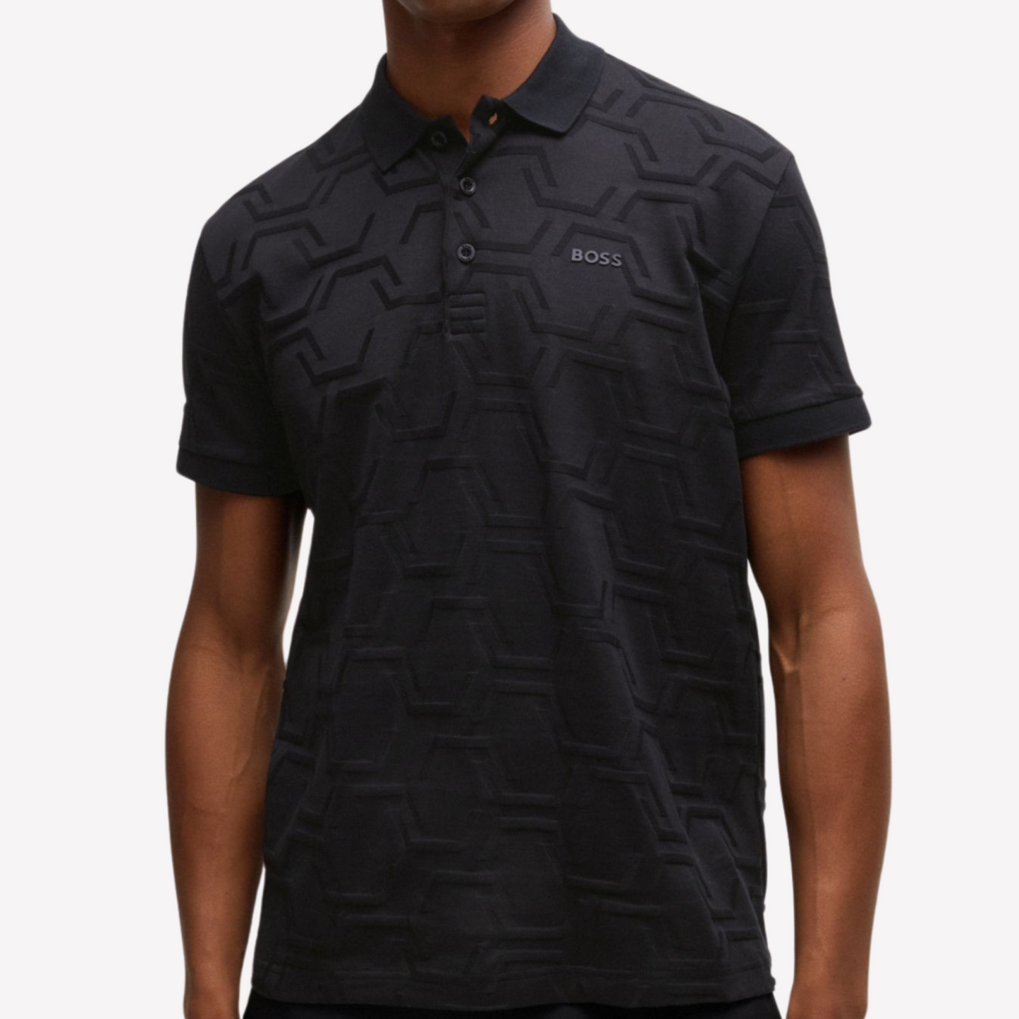 Hugo Boss Men Paddy Relaxed Fit Polo Shirt - Black