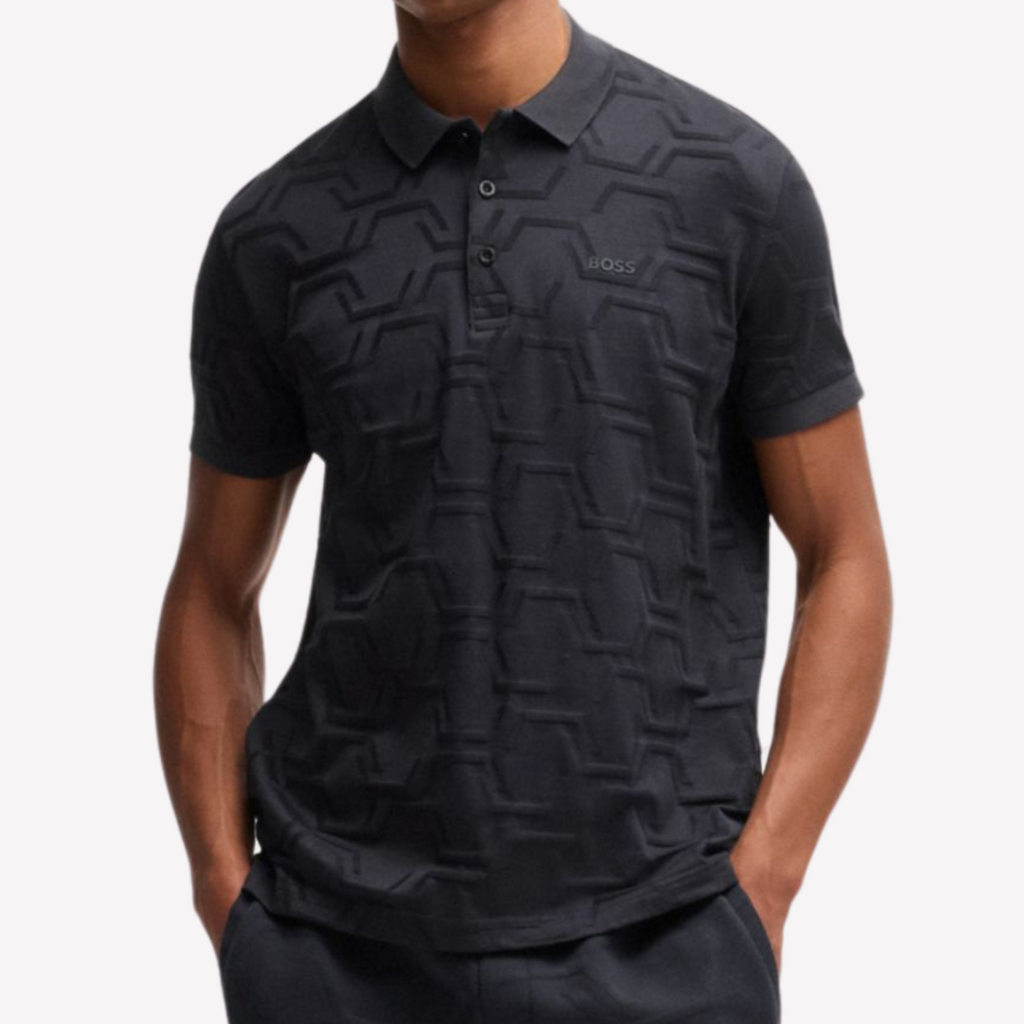 Hugo Boss Men Paddy Relaxed Fit Polo Shirt - Dark Blue