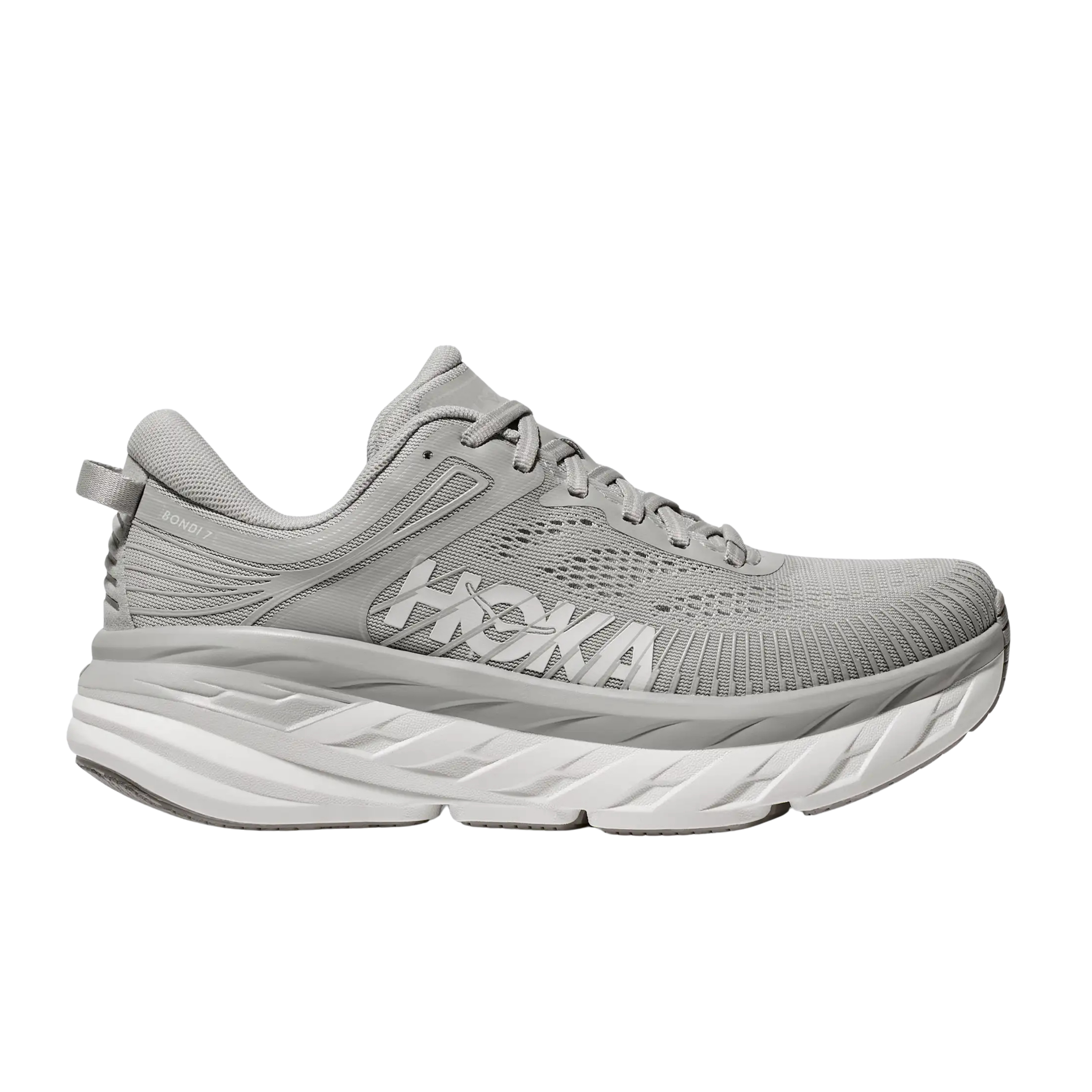 Hoka Men Bondi 7 - Harbor Mist White