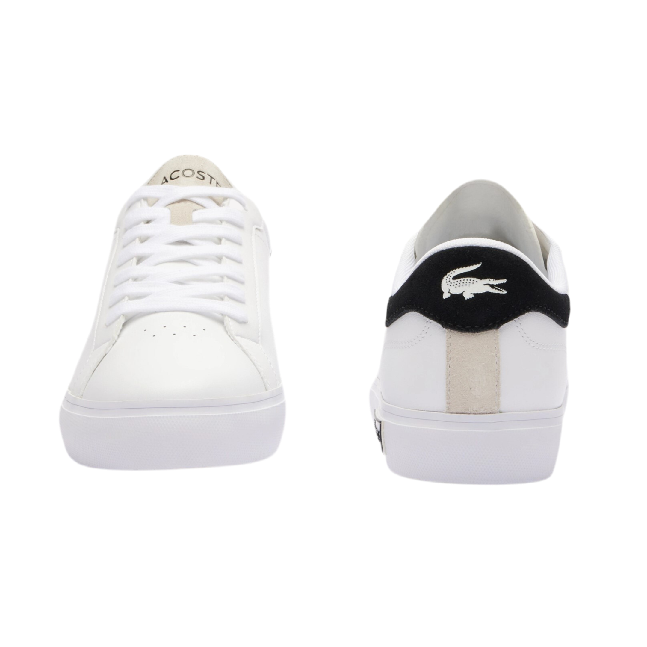 Lacoste Men Powercourt Leather - White