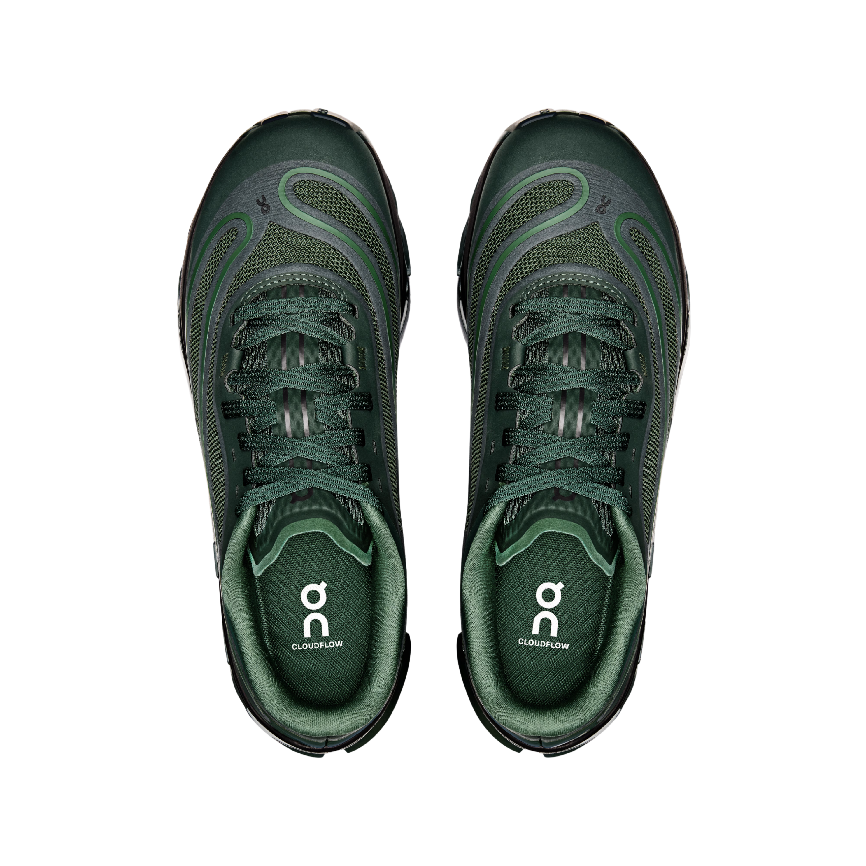 ON Women Cloudflow 5 AD - Obsidian Evergreen