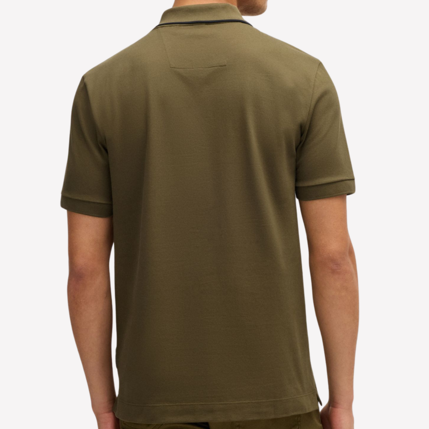 Hugo Boss Men Polo Shirt Porsche X Boss - Dark Green