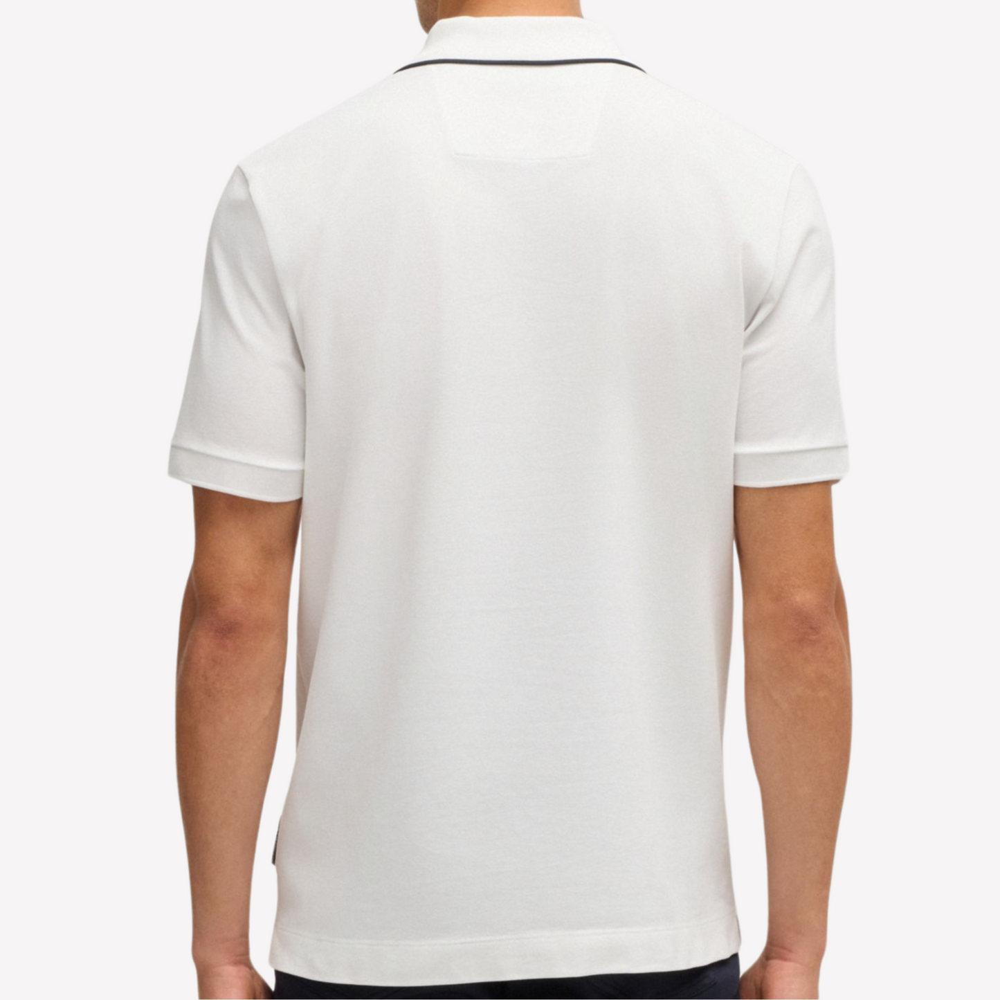 Hugo Boss Men Polo Shirt Porsche X Boss - White