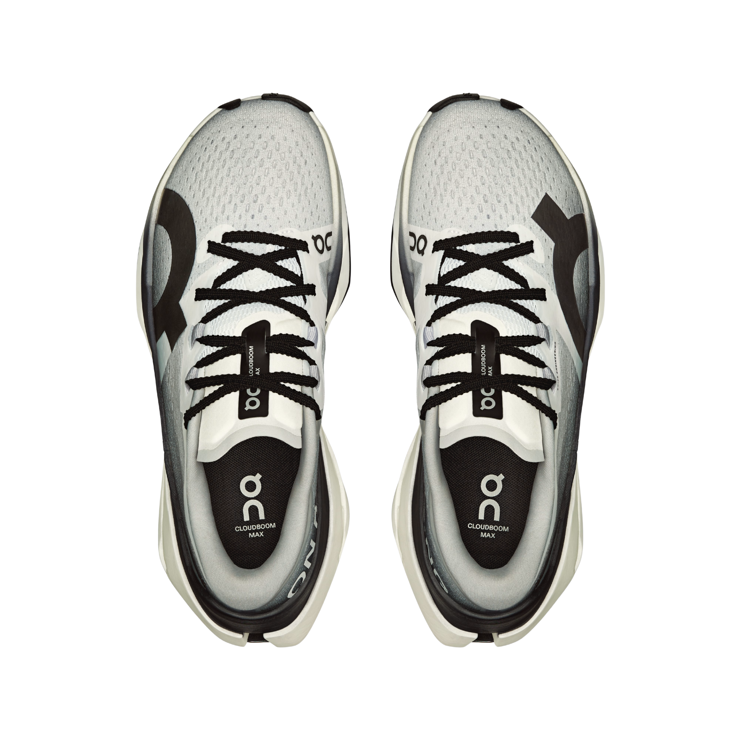 ON Women Cloudboom Max - White Black