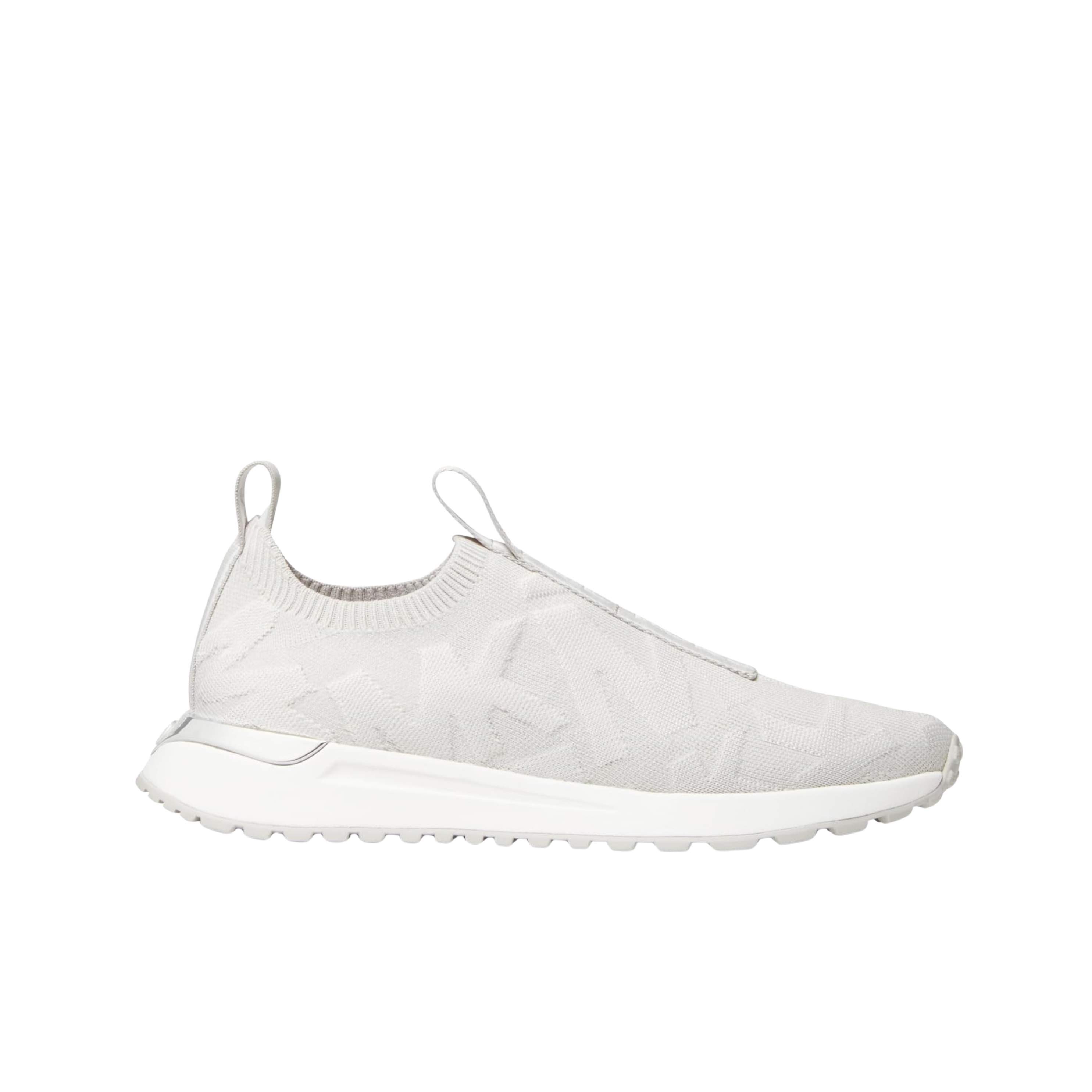 Michael Kors Women Bodie Knit Slip On Sneaker - Aluminum