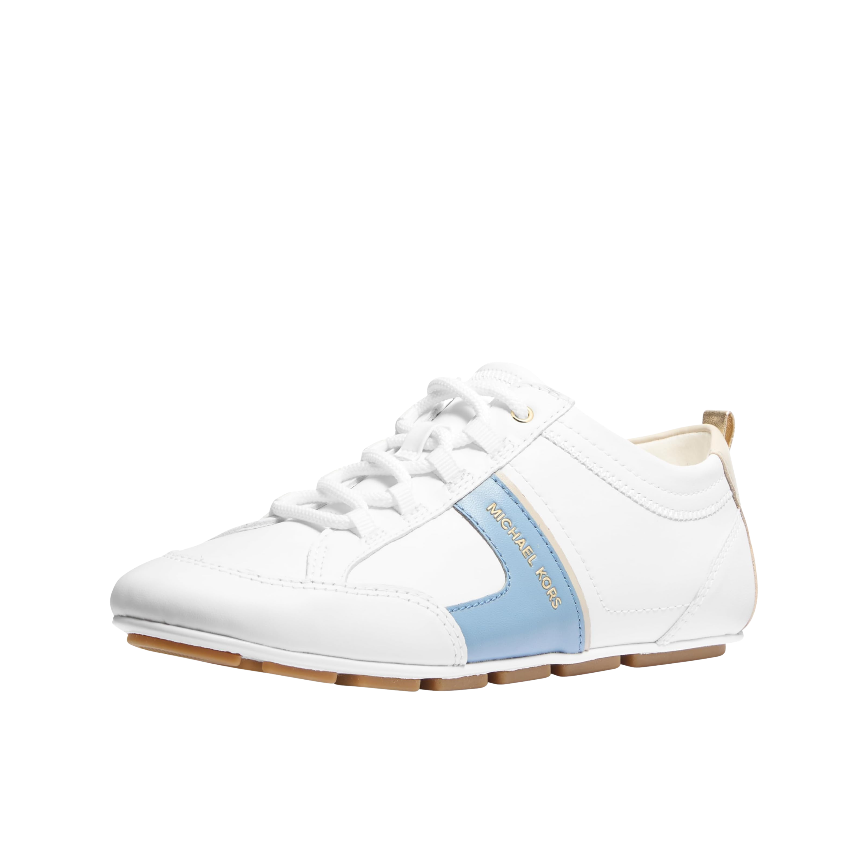 Michael Kors Women Keely Leather Trainer - Chambray