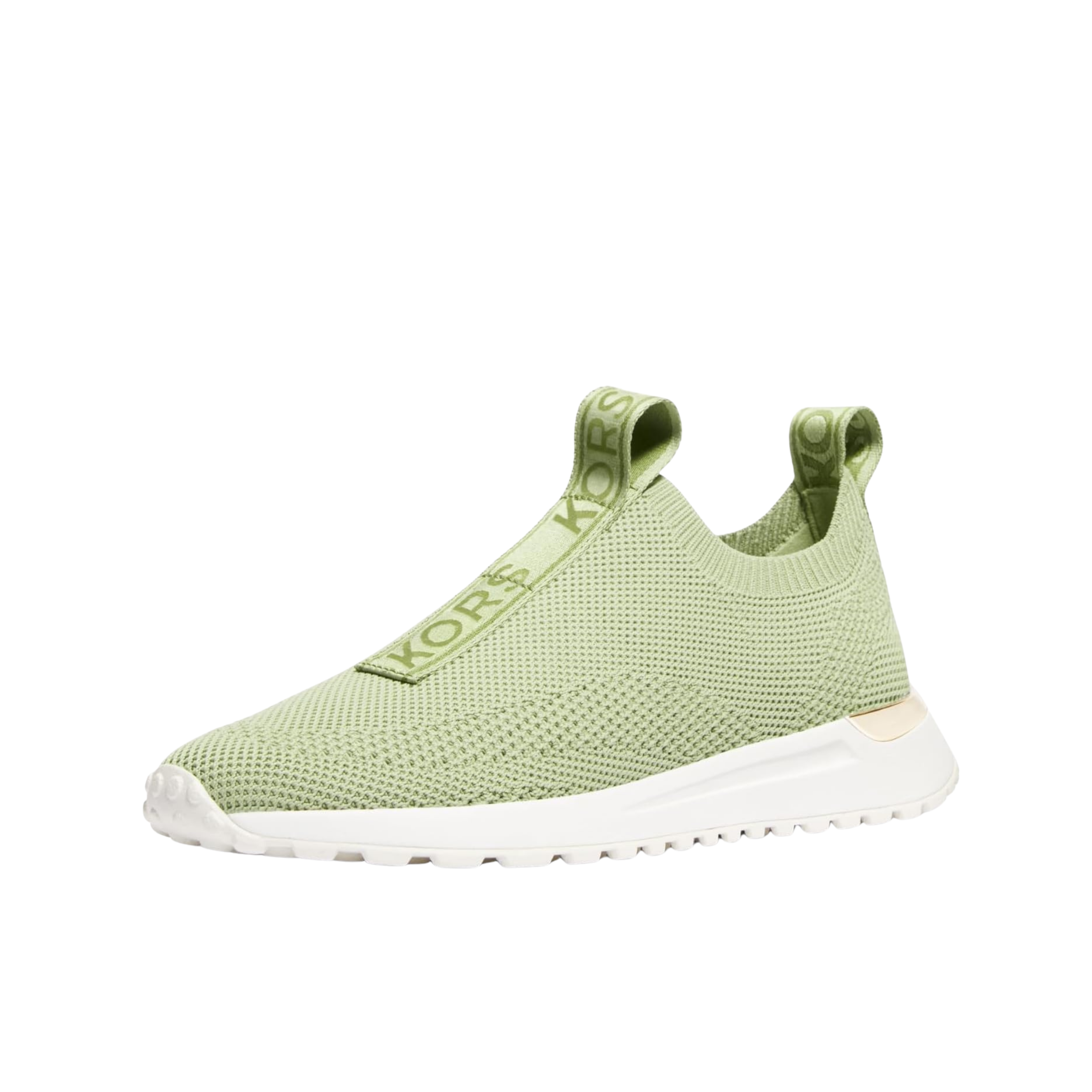 Michael Kors Women Bodie Knit Slip On Sneaker - Light Sage