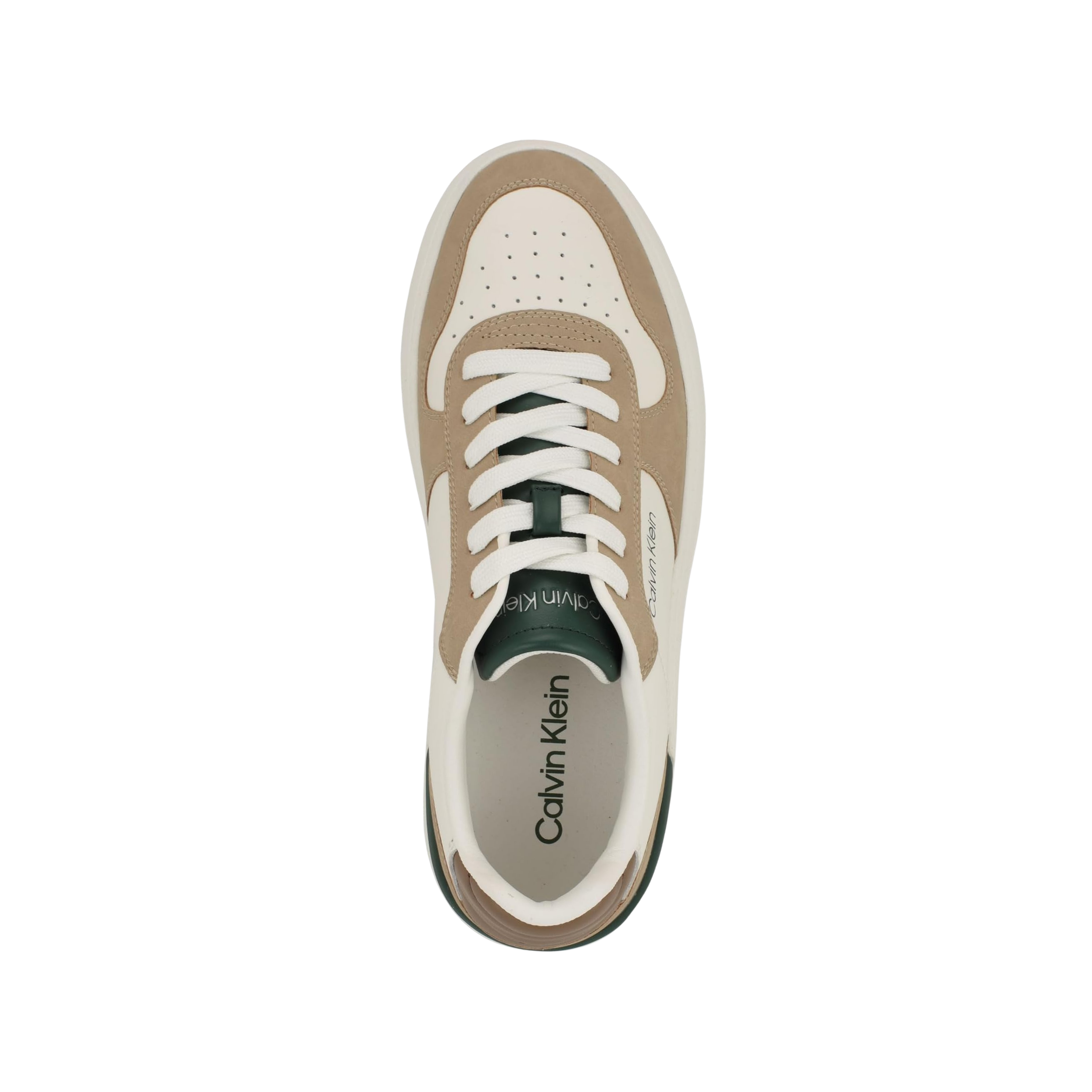 Calvin Klein Men Brayton Sneaker - Light Natural Green
