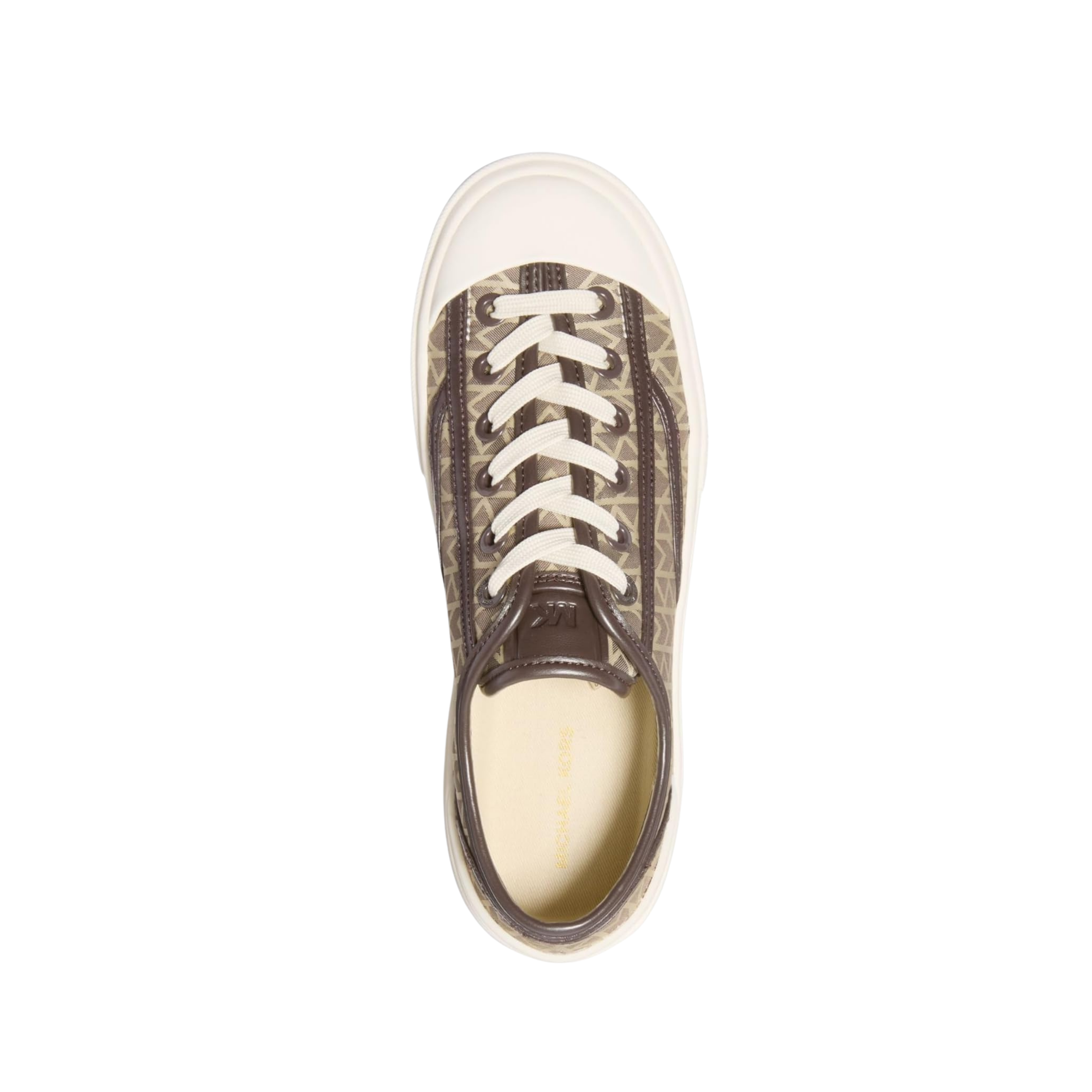 Michael Kors Women Jude Lace Up Sneaker - Natural