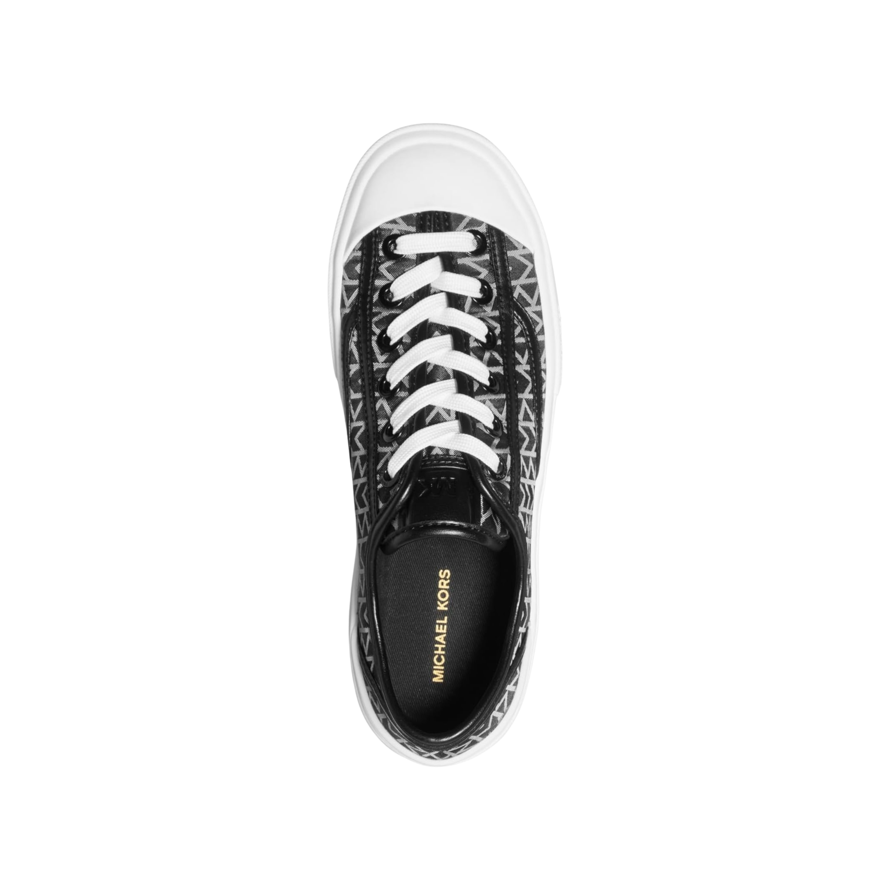 Michael Kors Women Jude Lace Up Sneaker - Black
