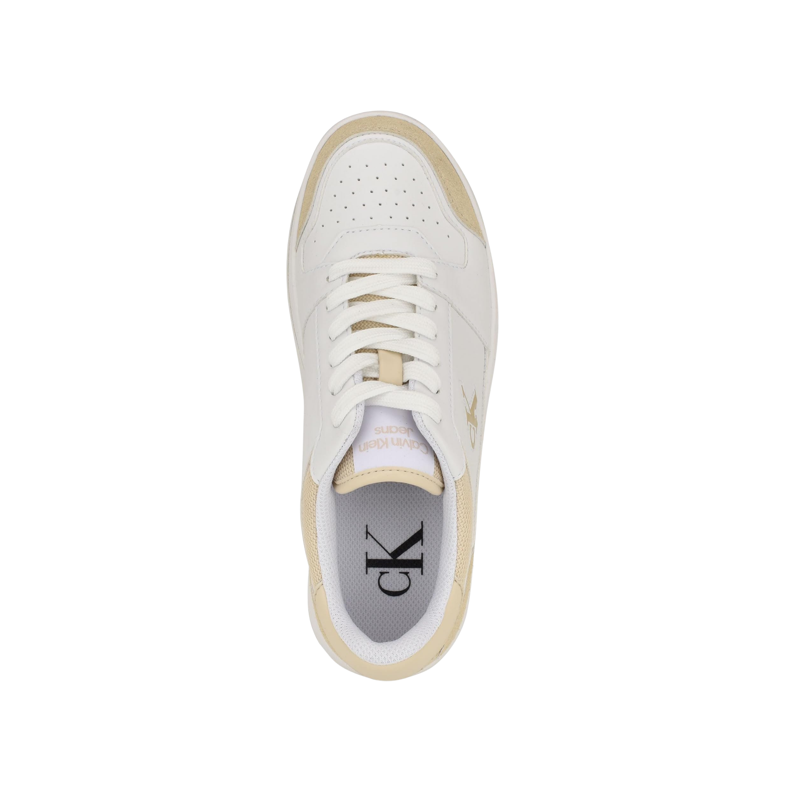 Calvin Klein Women Hania Sneaker - White Beige