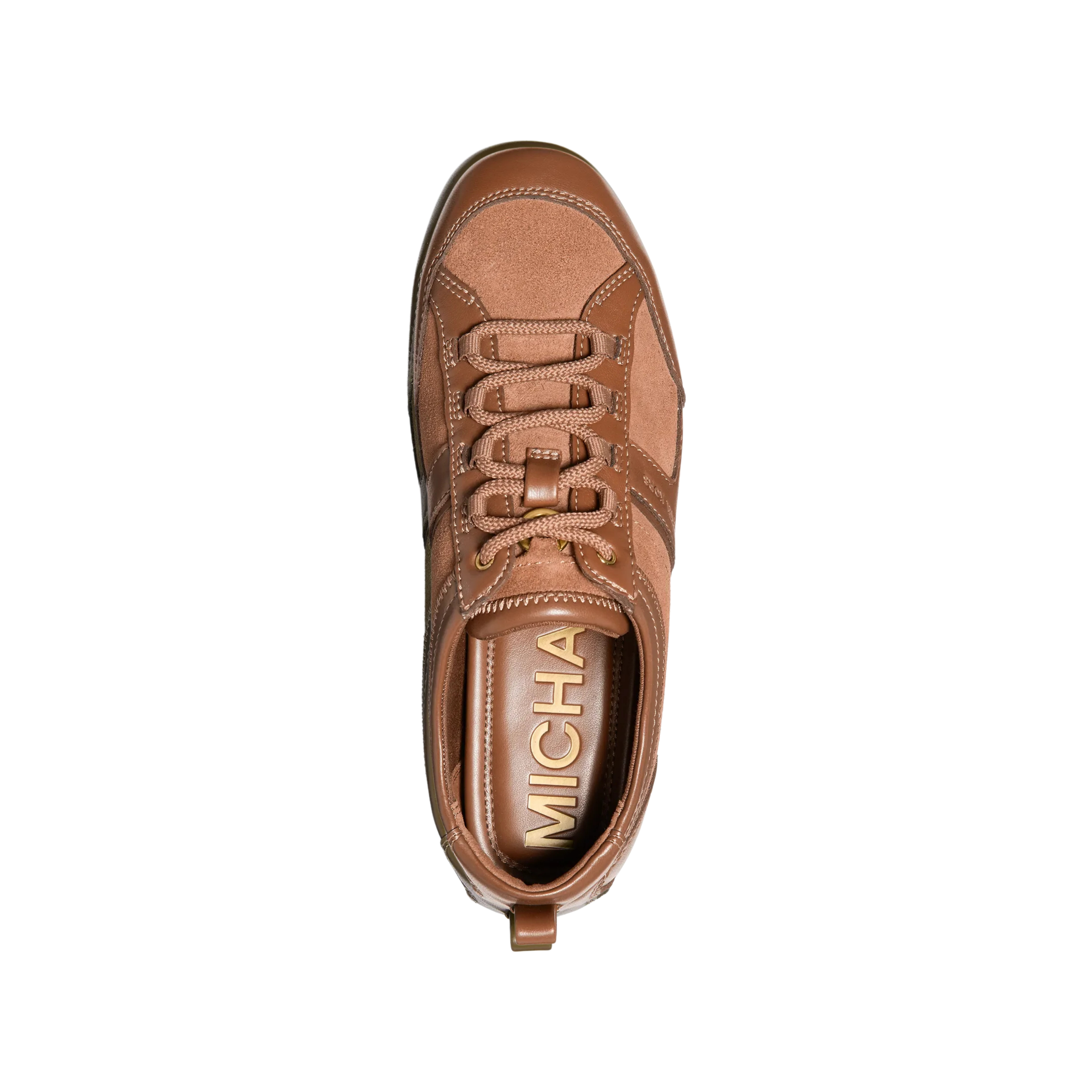 Michael Kors Women Keely Tassel Suede Trainer - Luggage
