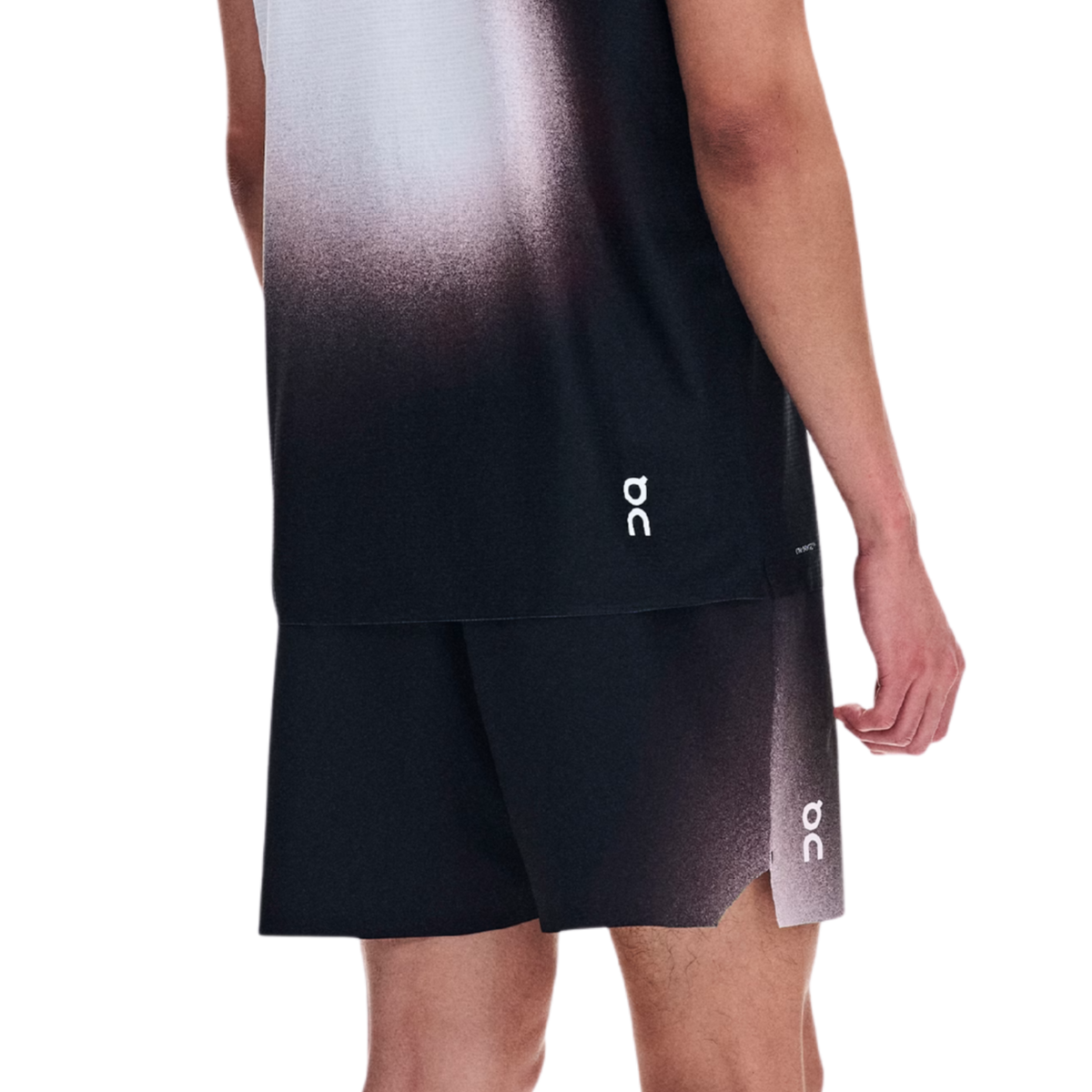 ON Men 5" Court Shorts Swing - Black Mulberry