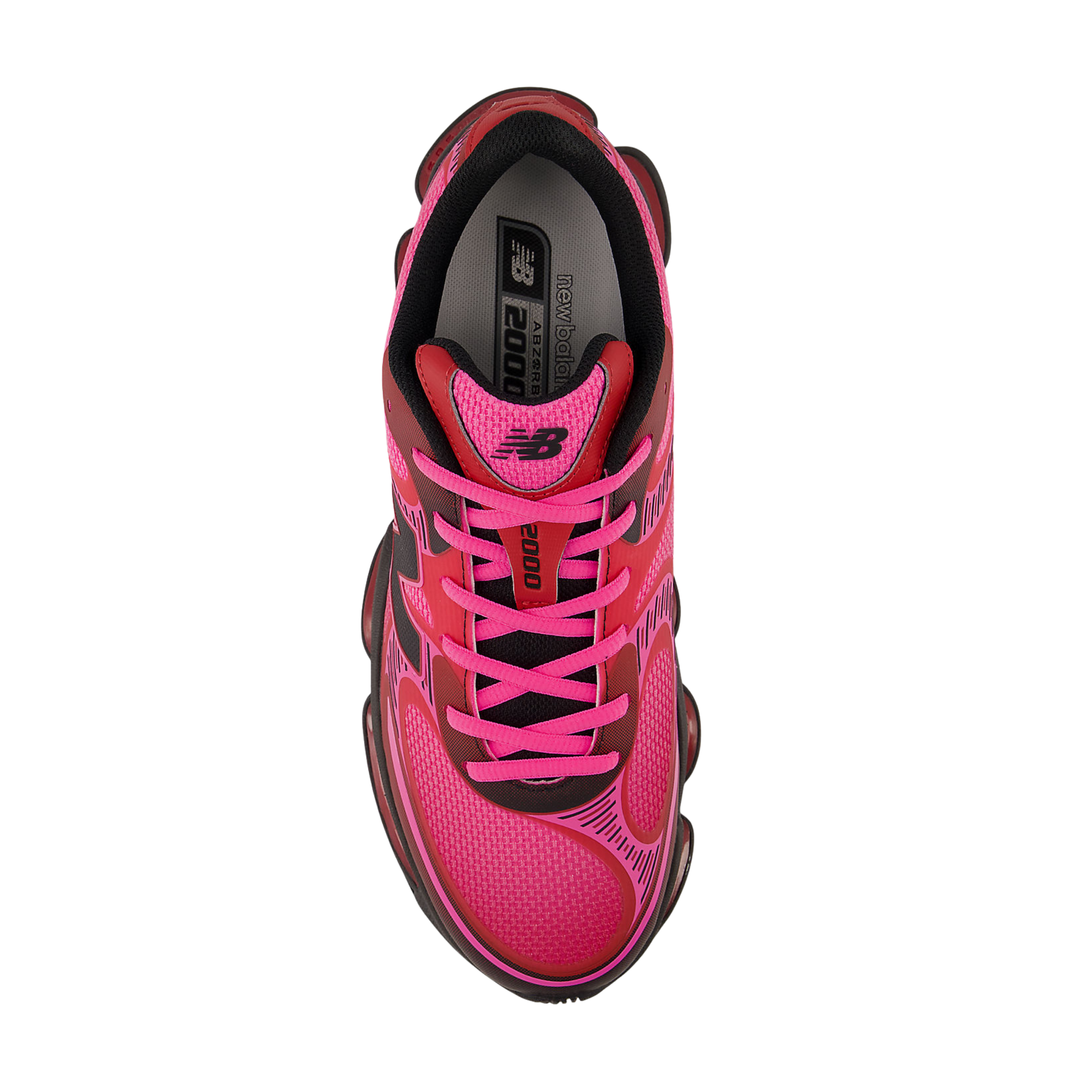 New Balance Men ABZORB 2000 - Pink Heat Shadow Red Faded Black