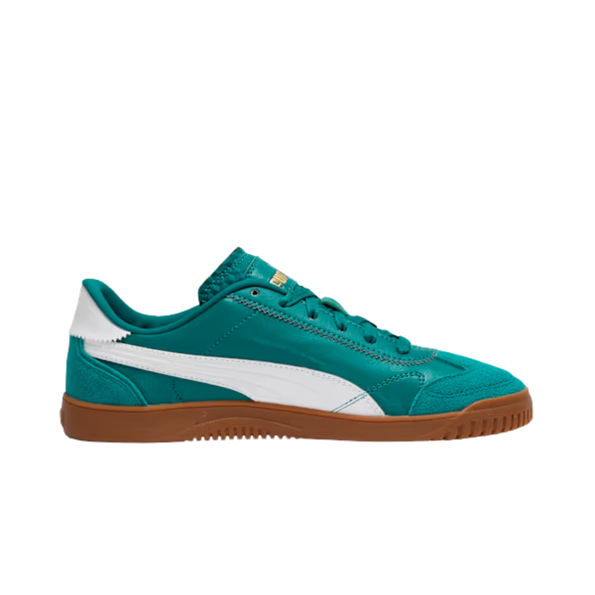 Puma Men Club 5v5 Lux Sneakers - Wild Green White Gold