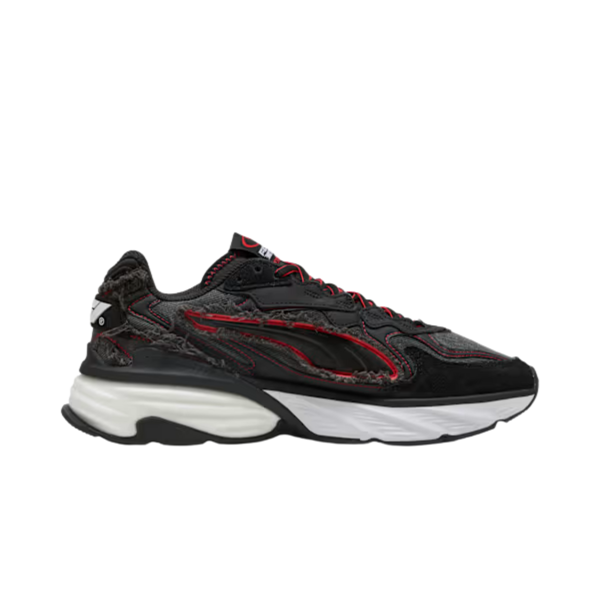 Puma Men F1 Fade Sneakers - Black Pop Red