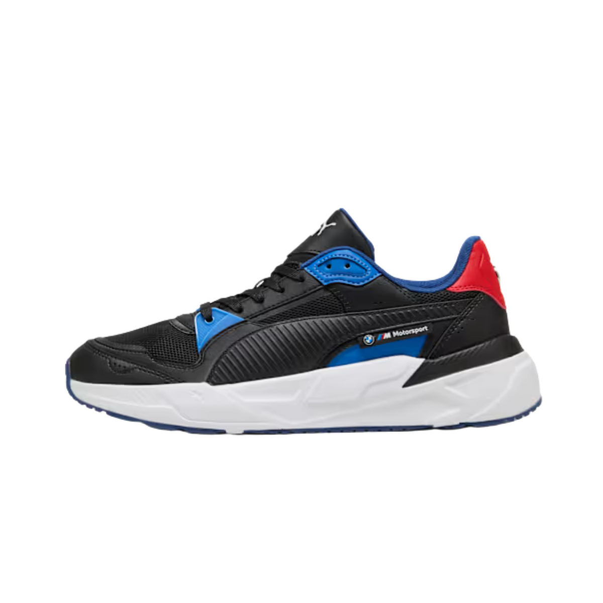 Puma Men BMW M Motorsport Trinity 2 Sneakers - Black Pro Blue Pop Red