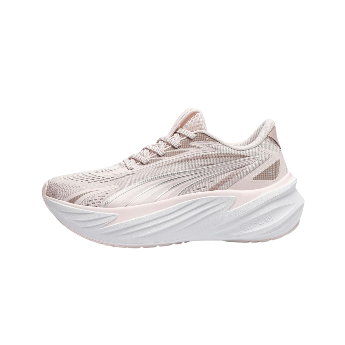 Puma Women Maxima Pro Running Shoes - Jasmine Flower Rose Latte Silver