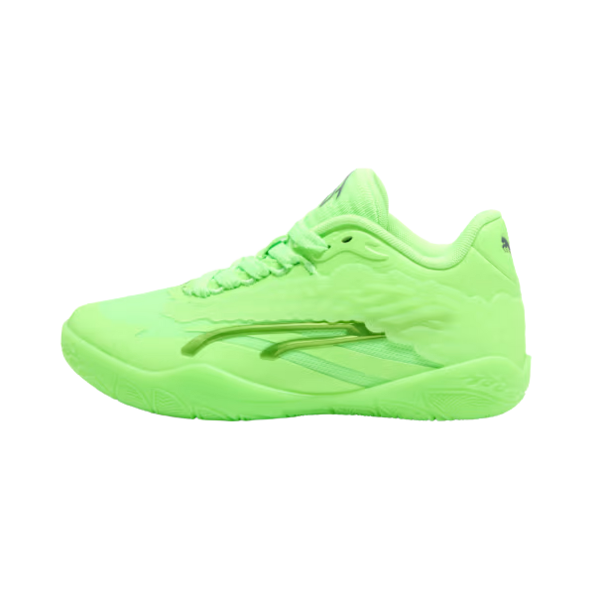 Puma Women Stewie 3 Team Basketball Shoes - Green Glare Galactic Gray