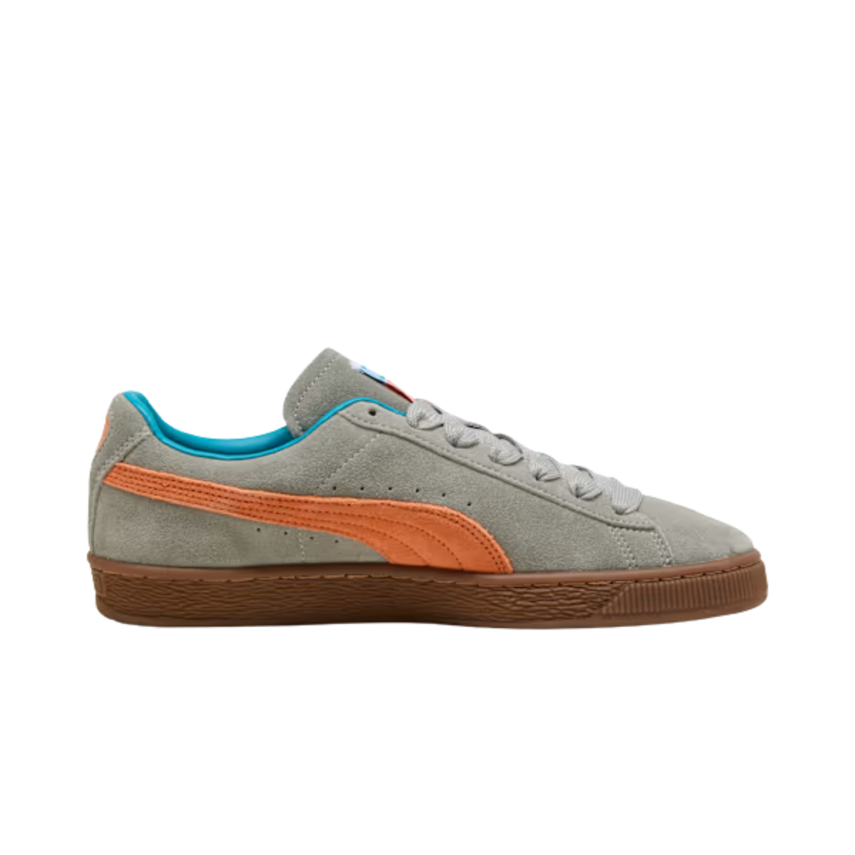 Puma Men X Carrots Suede Sneakers - Smokey Gray Rickie Orange